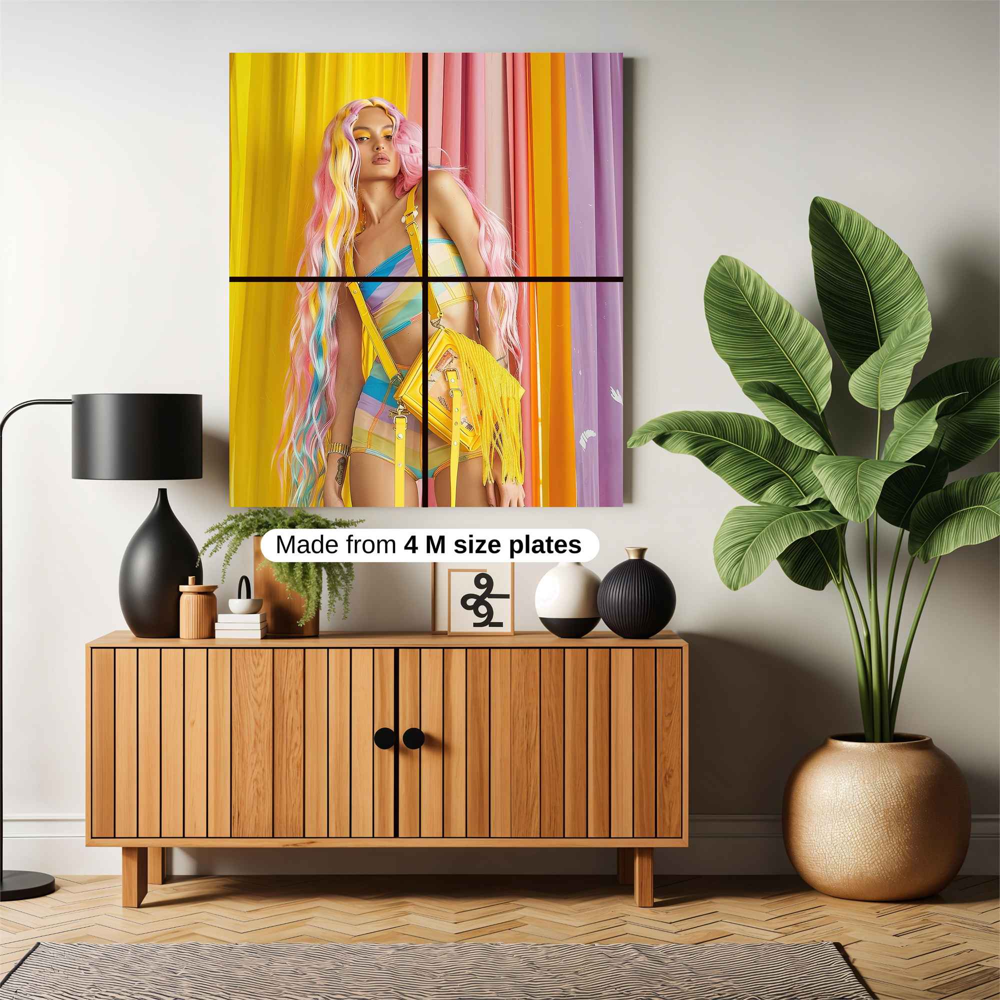 Rainbow Radiance Safe Wall Magnetic / M