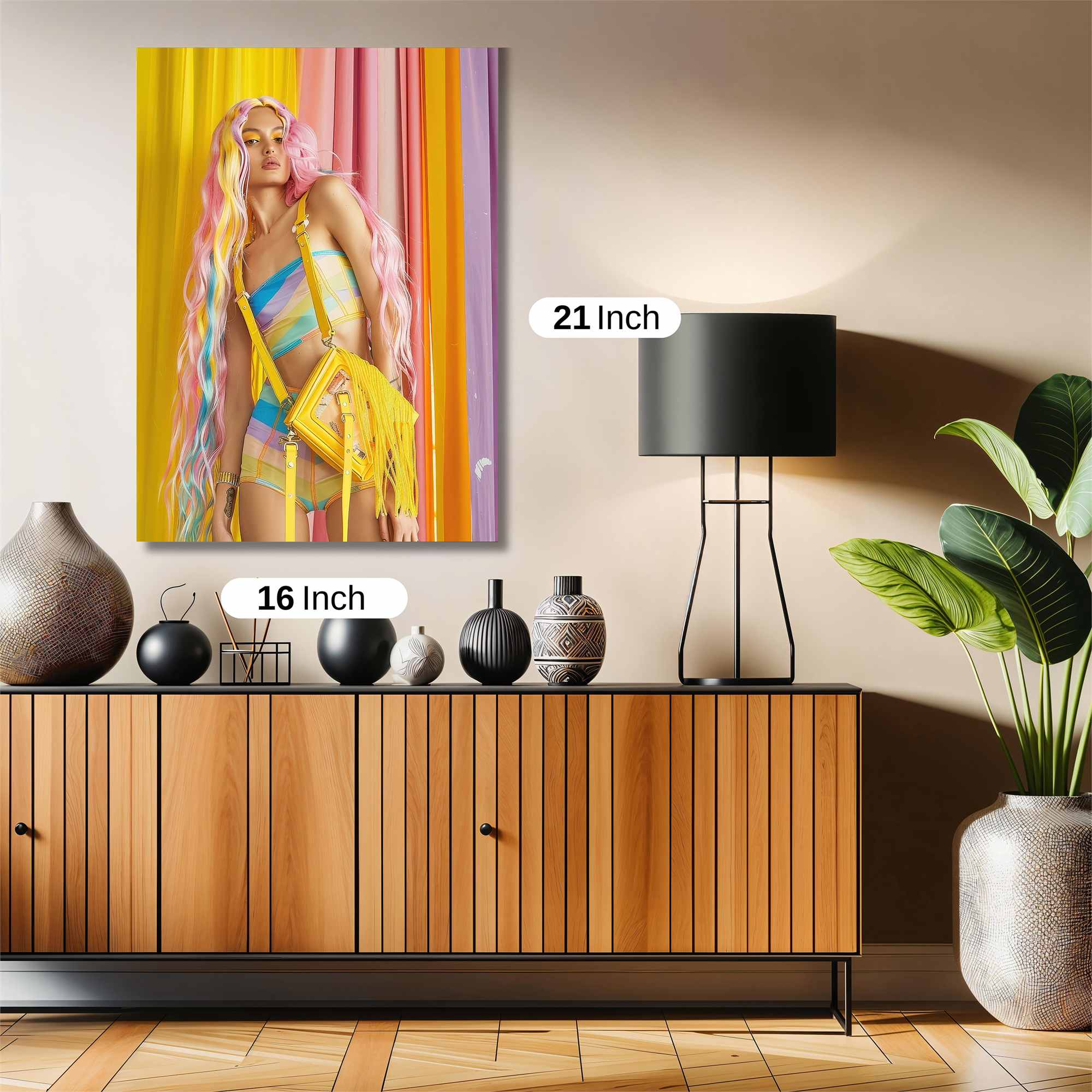 Rainbow Radiance Safe Wall Magnetic / M