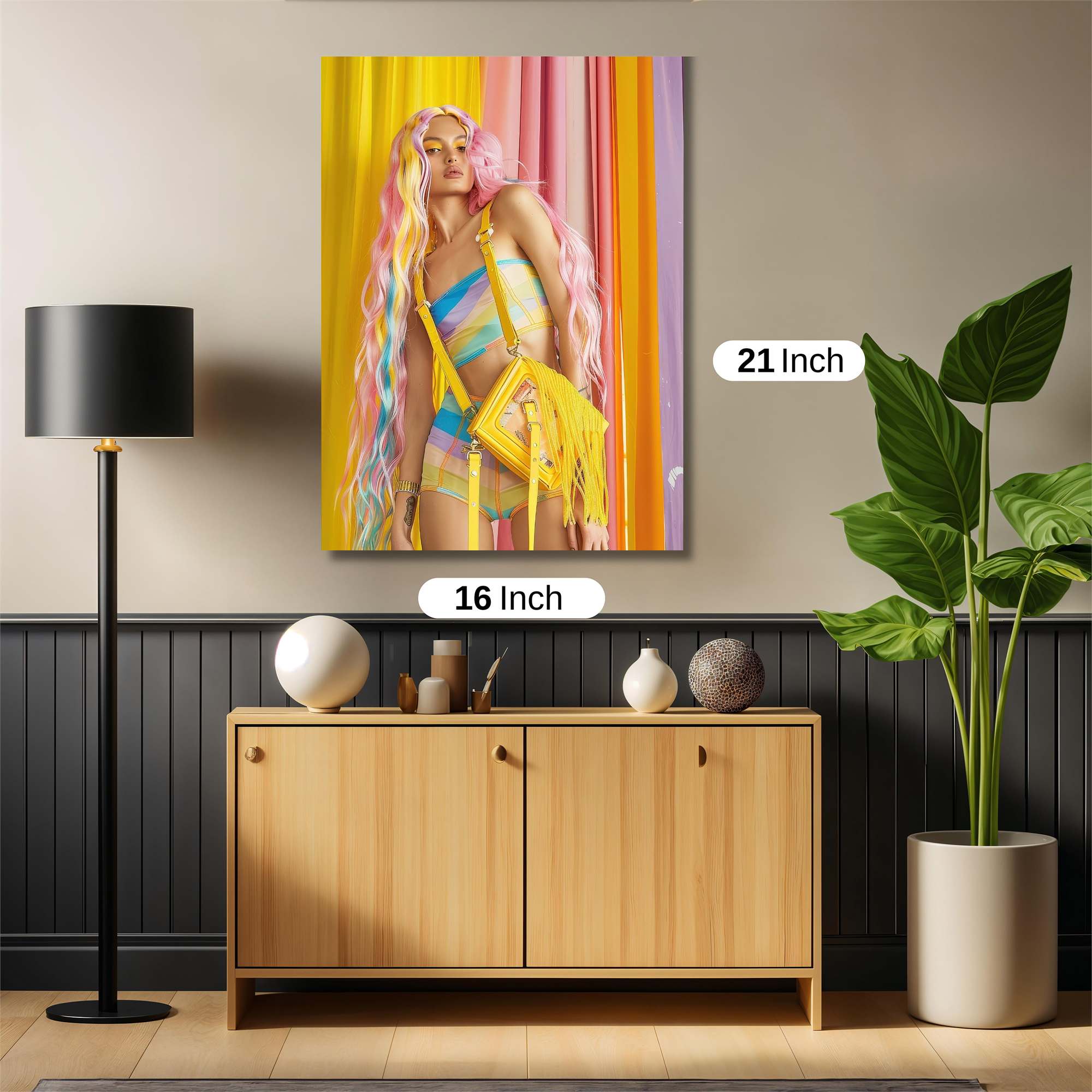 Rainbow Radiance Safe Wall Magnetic / M