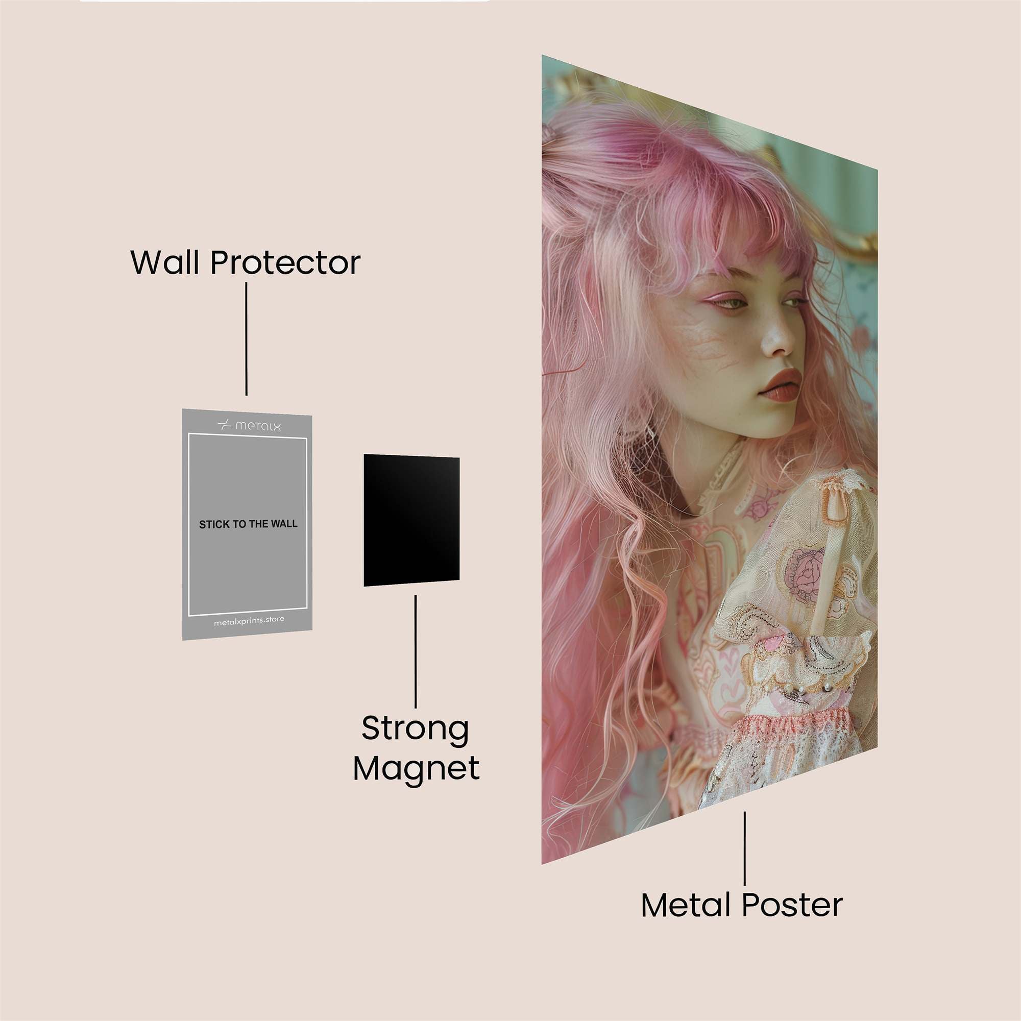 Fairy Dream Safe Wall Magnetic / M