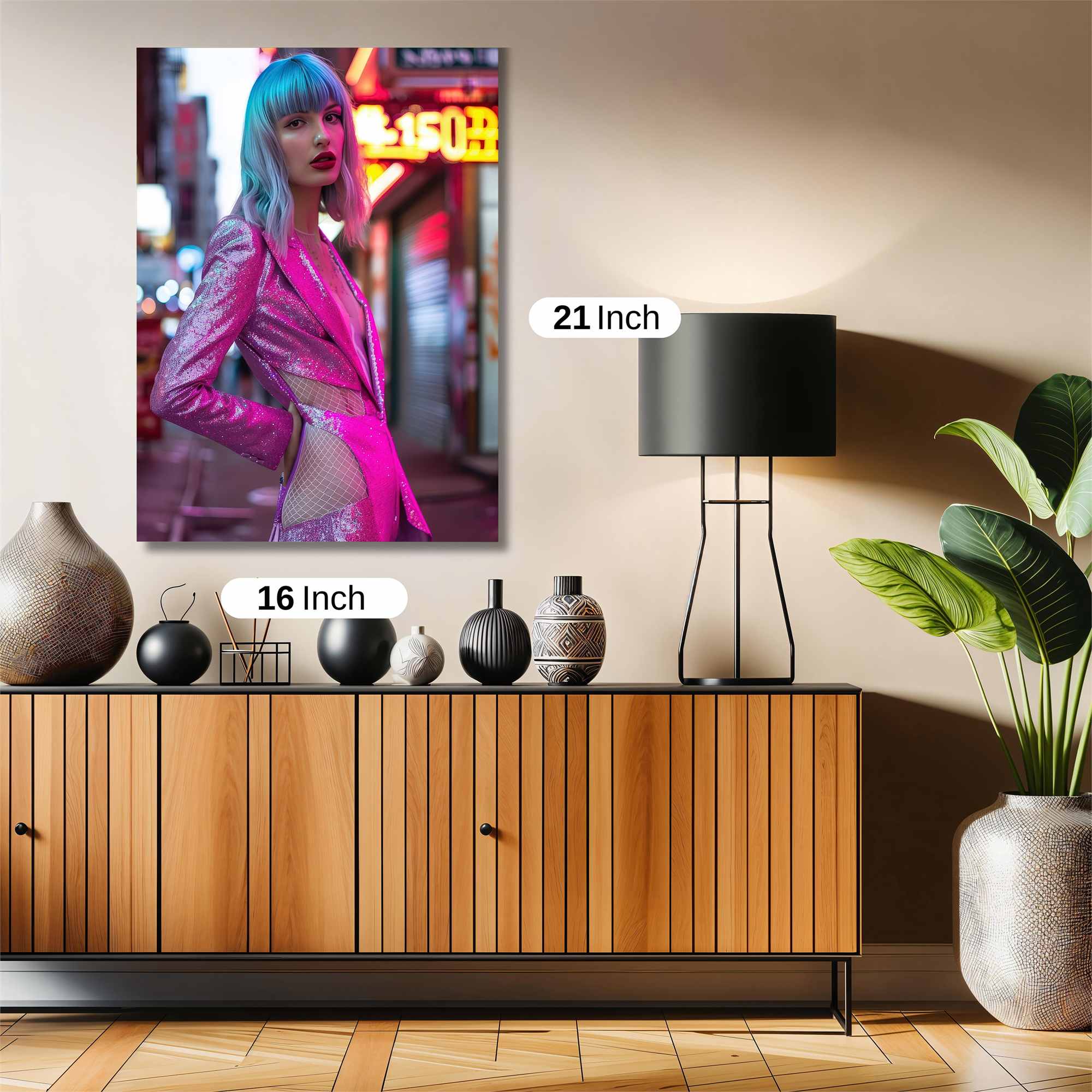Neon Enigma Safe Wall Magnetic / M