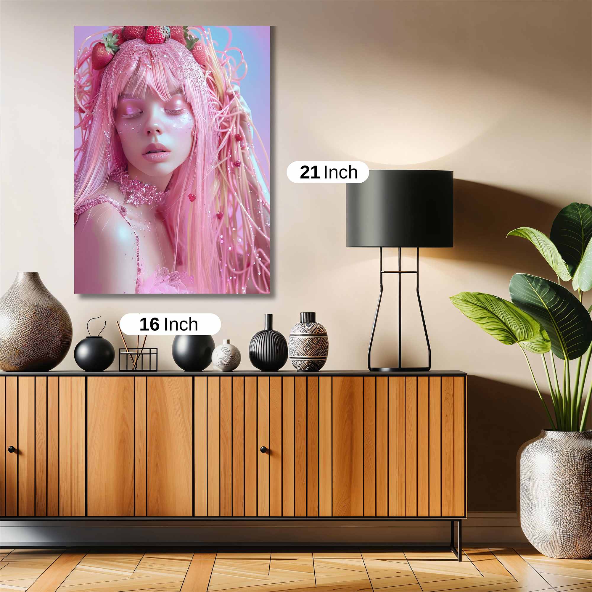 Strawberry Dream Safe Wall Magnetic / M