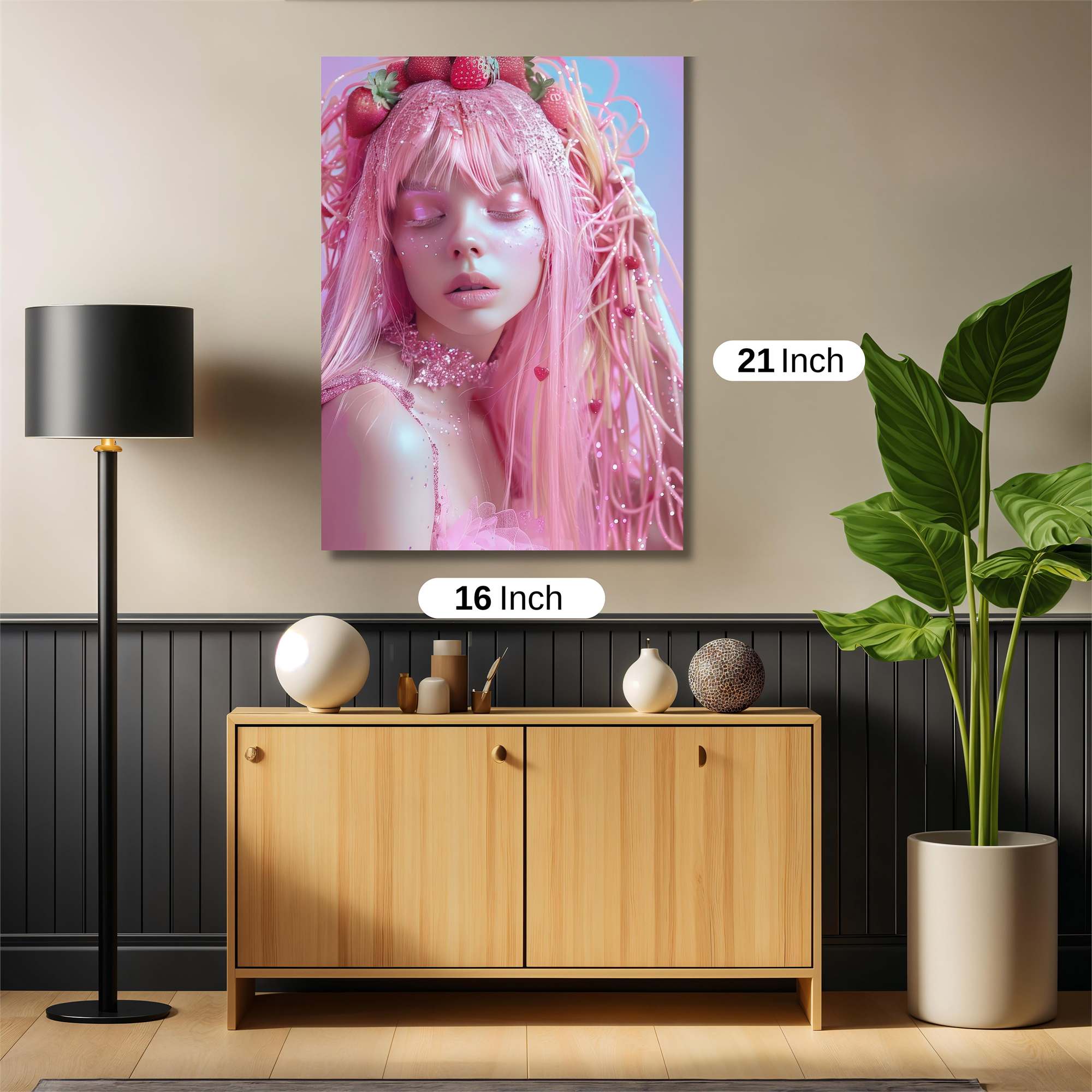 Strawberry Dream Safe Wall Magnetic / M