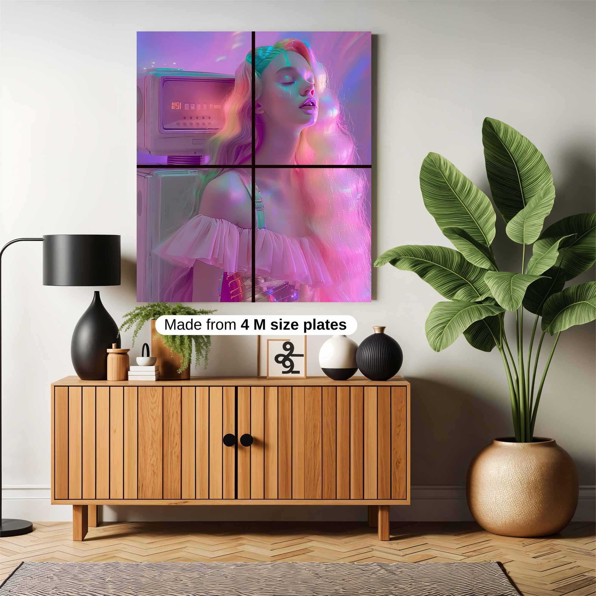 Neon Dream Safe Wall Magnetic / M