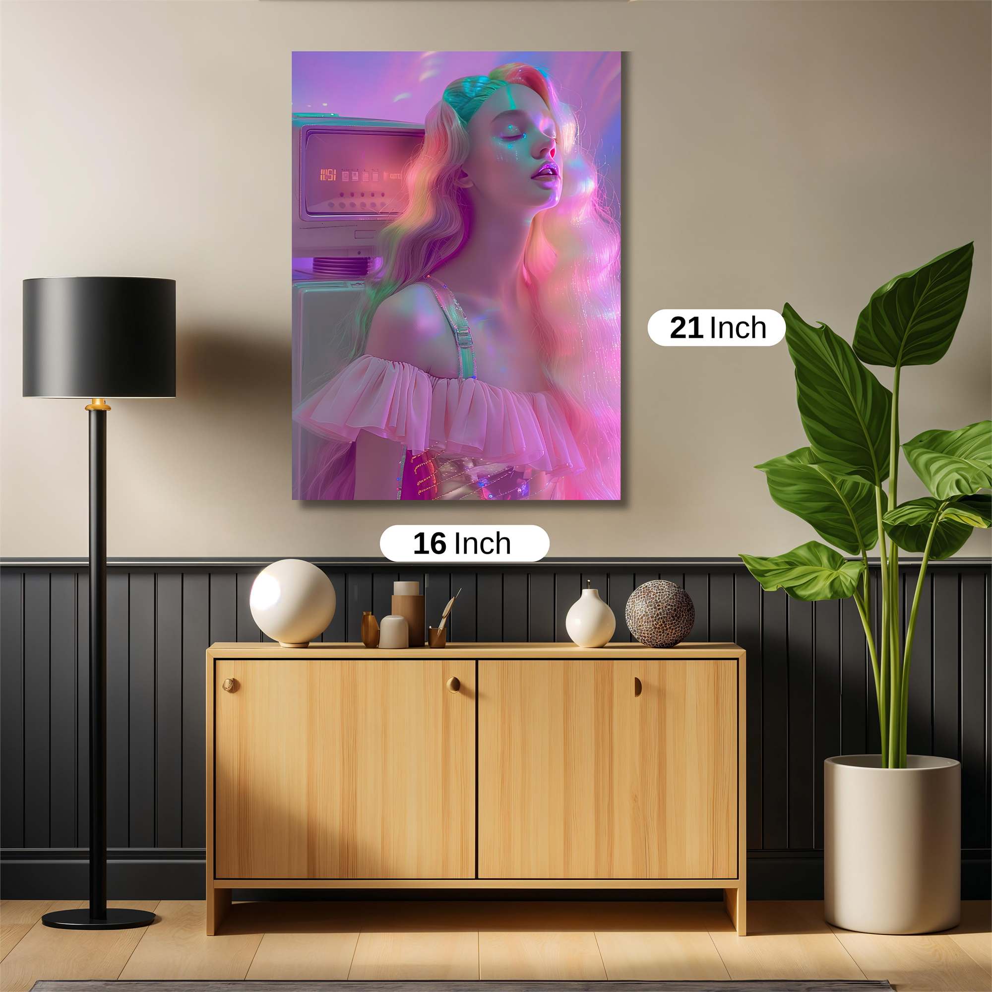 Neon Dream Safe Wall Magnetic / M