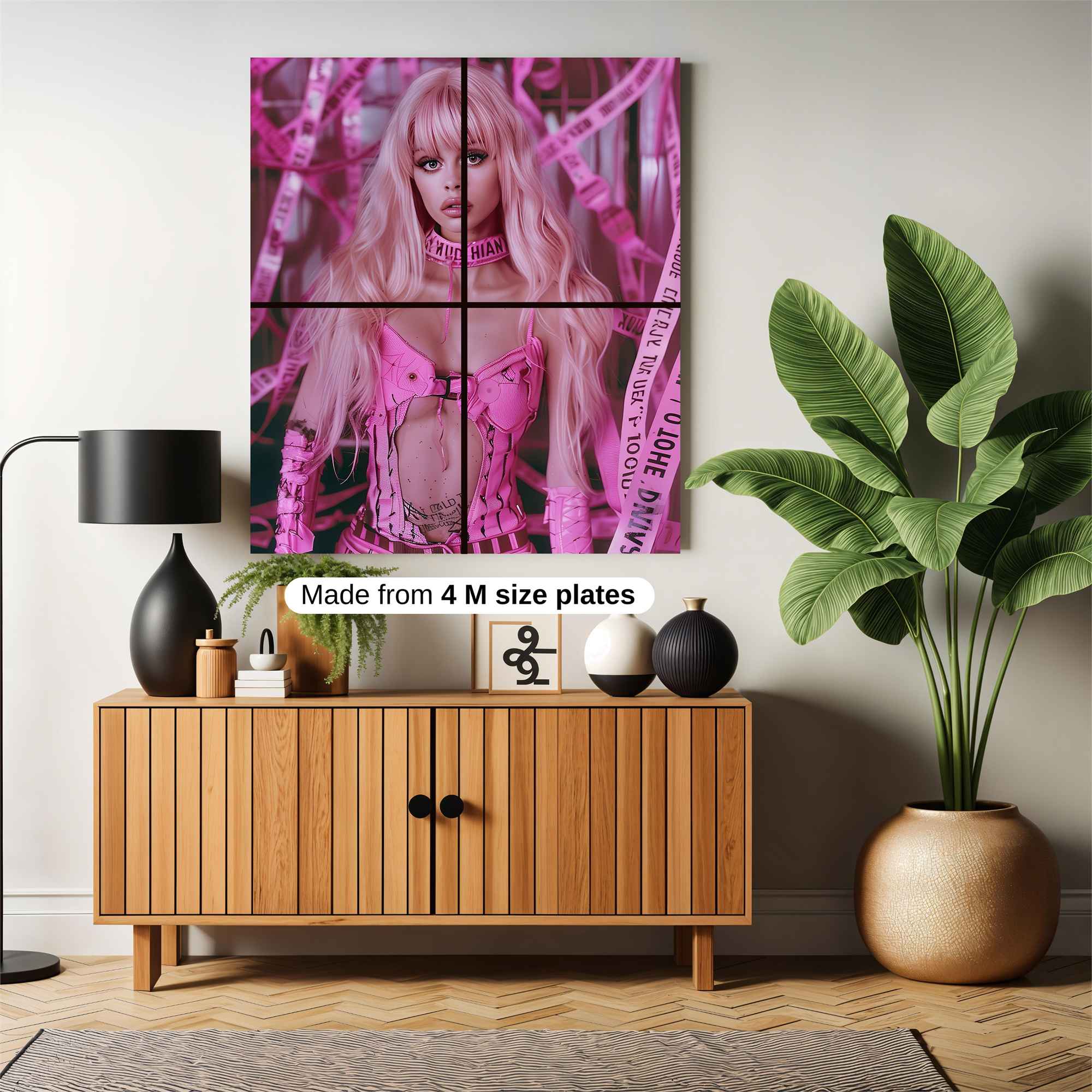 Mimosa Menace Safe Wall Magnetic / M