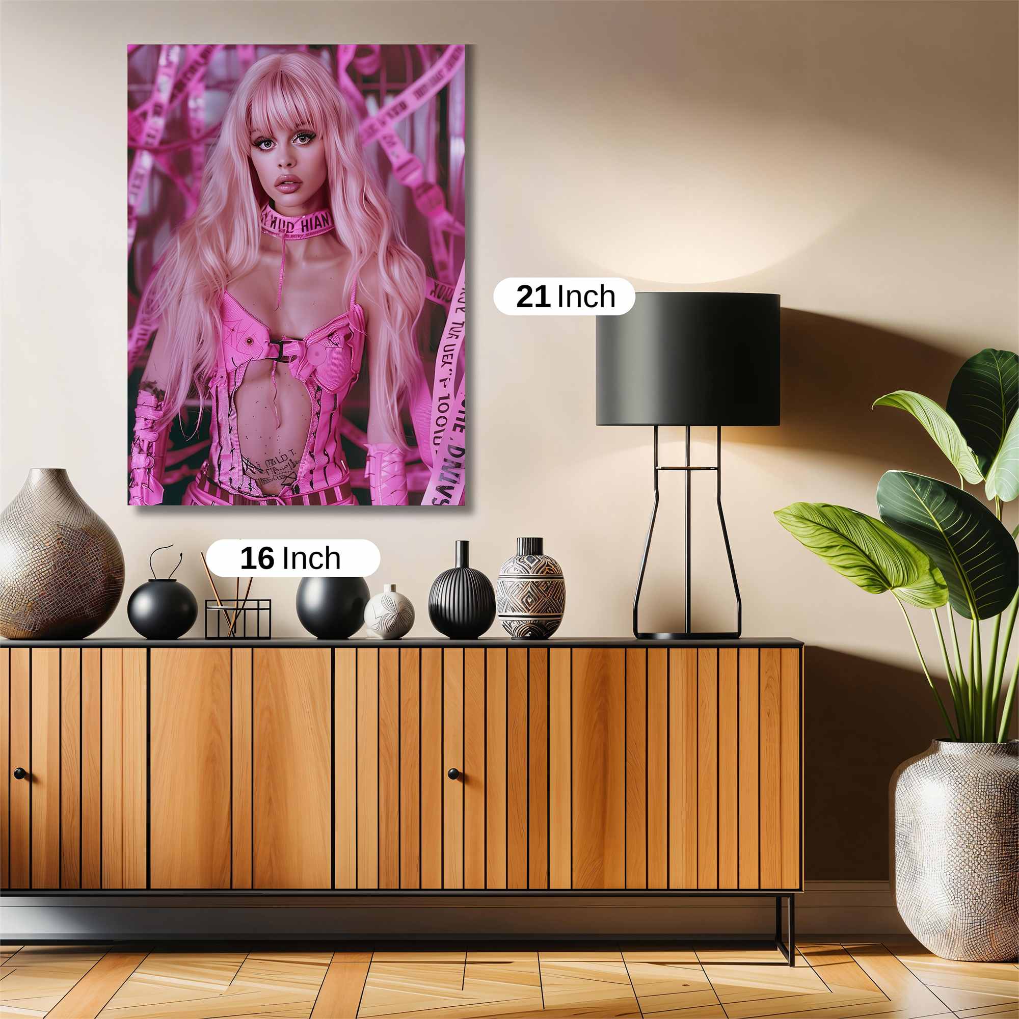 Mimosa Menace Safe Wall Magnetic / M