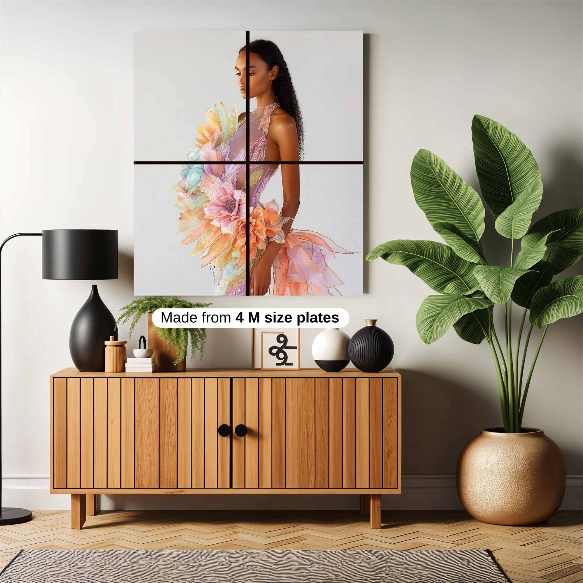 FloralWhimsy Safe Wall Magnetic / M