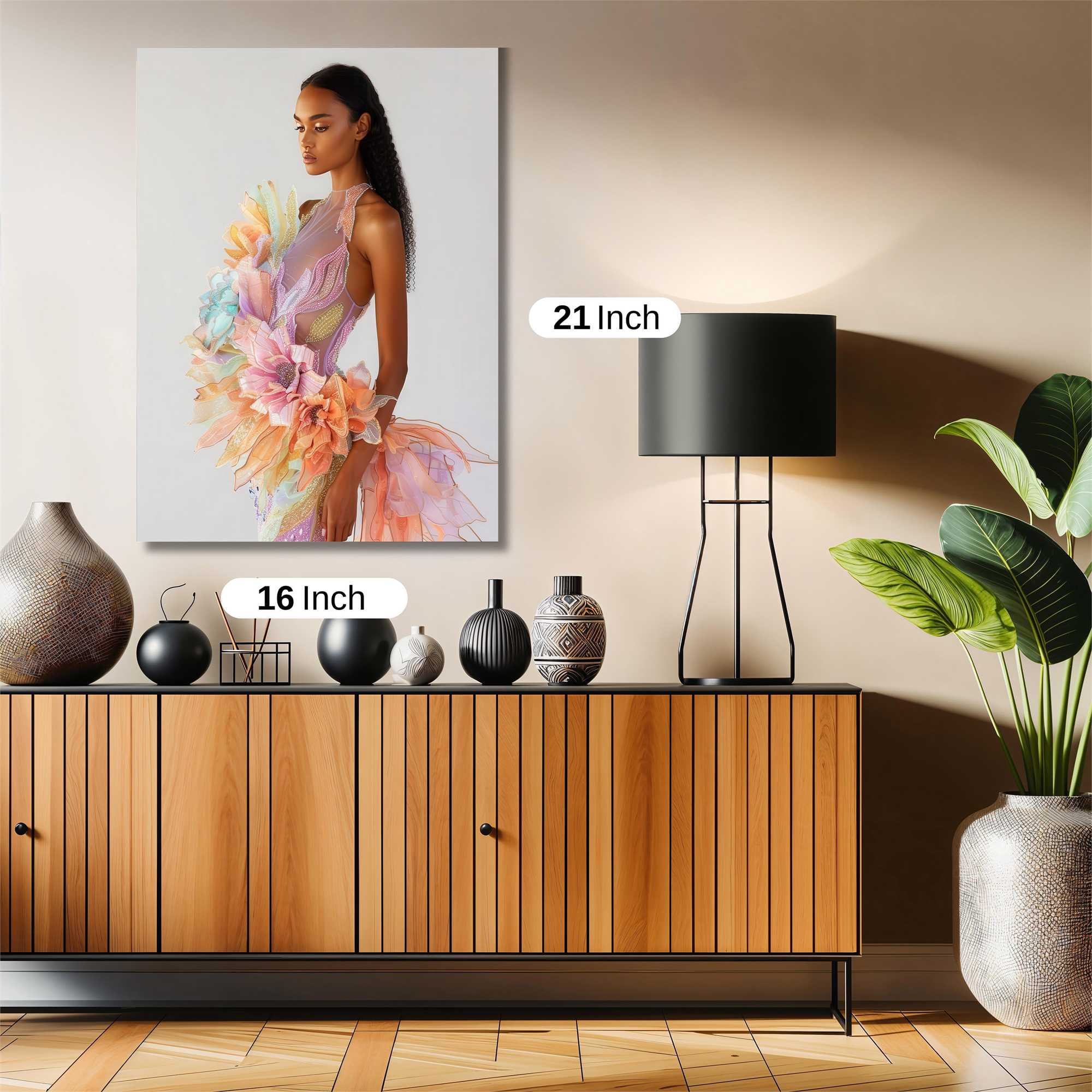 FloralWhimsy Safe Wall Magnetic / M