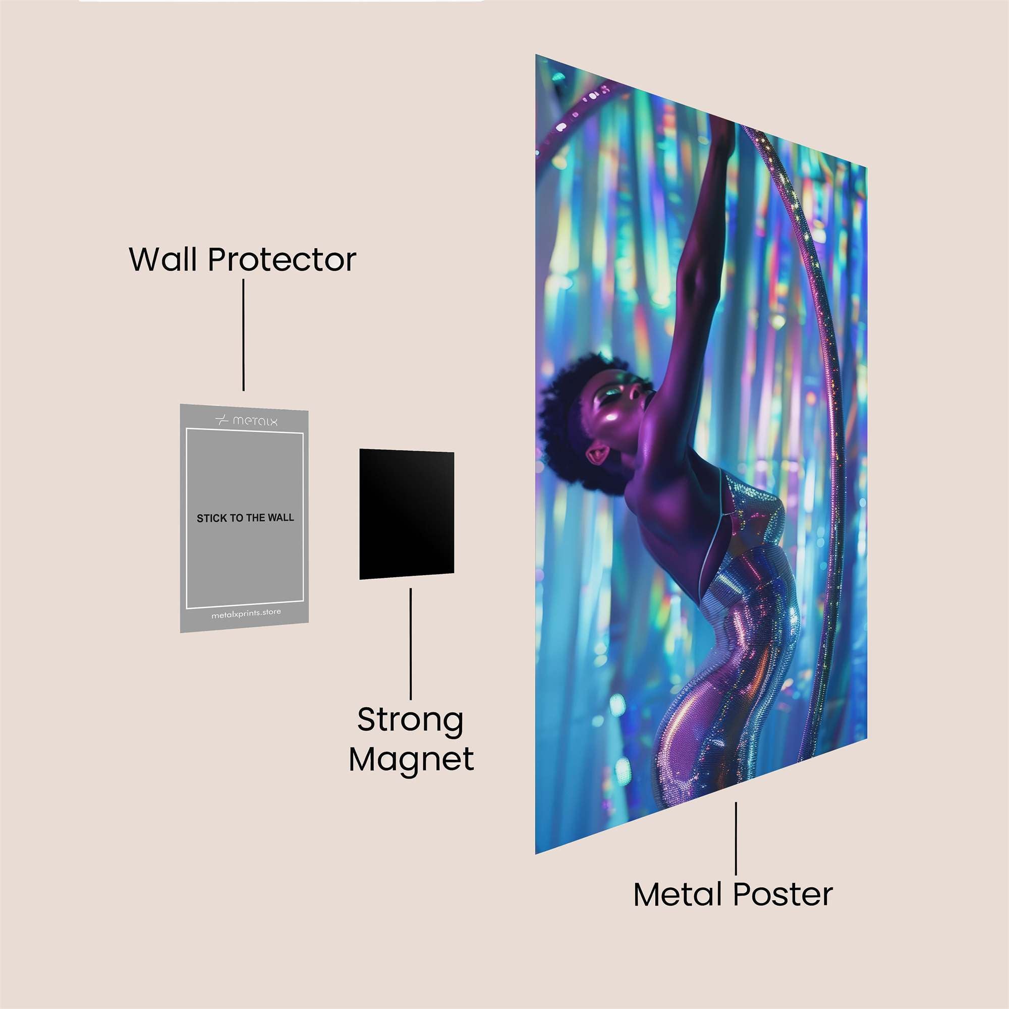 Aerial Enchantment Safe Wall Magnetic / M