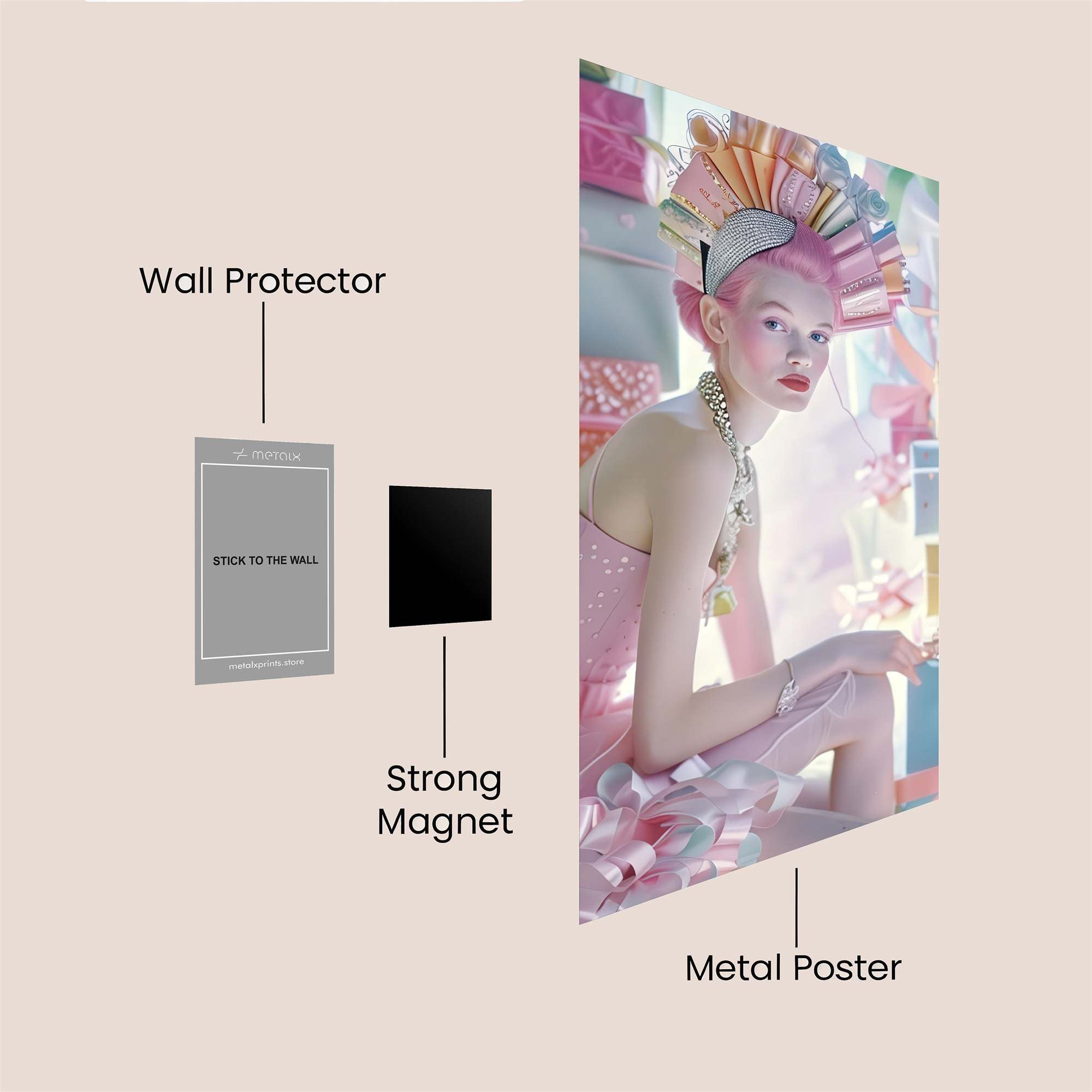 Gift Delight Safe Wall Magnetic / M