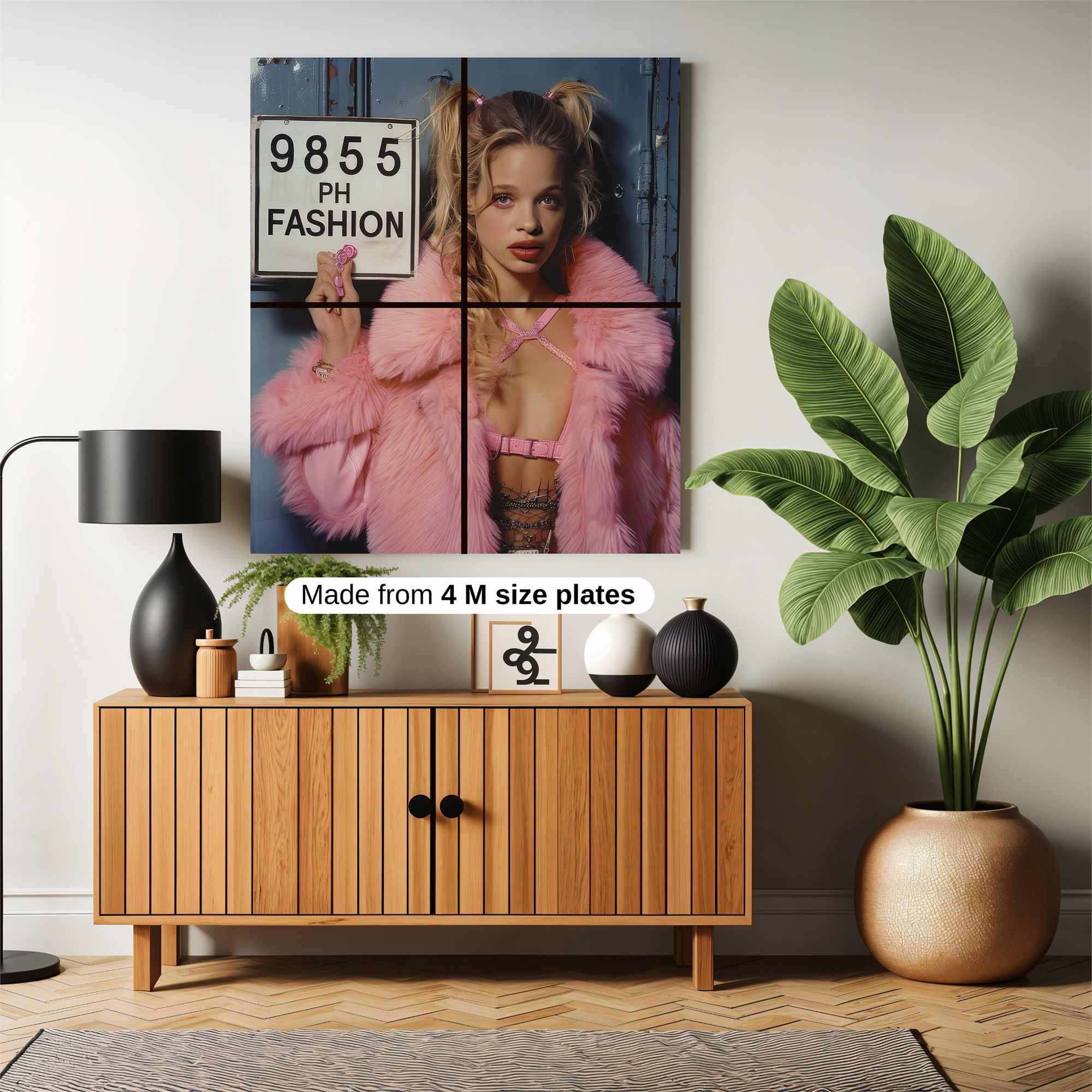 Fashionista Whimsy Safe Wall Magnetic / M