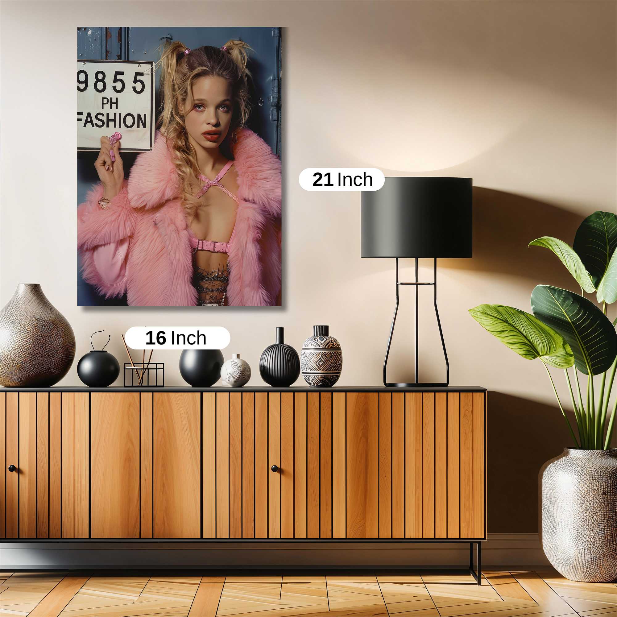 Fashionista Whimsy Safe Wall Magnetic / M