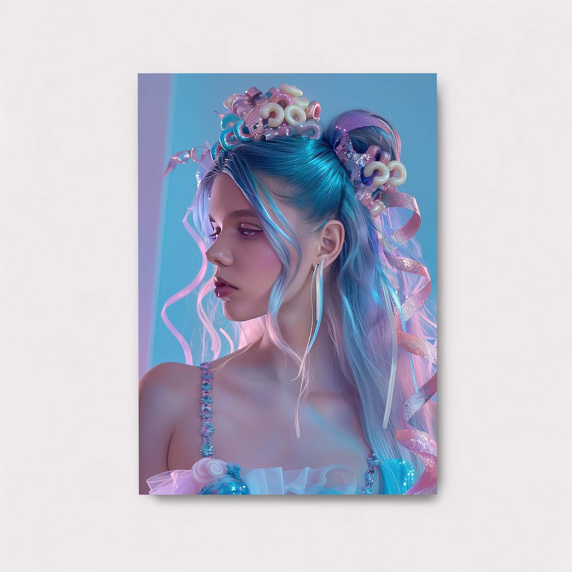 Mermaid Whimsy Safe Wall Magnetic / M