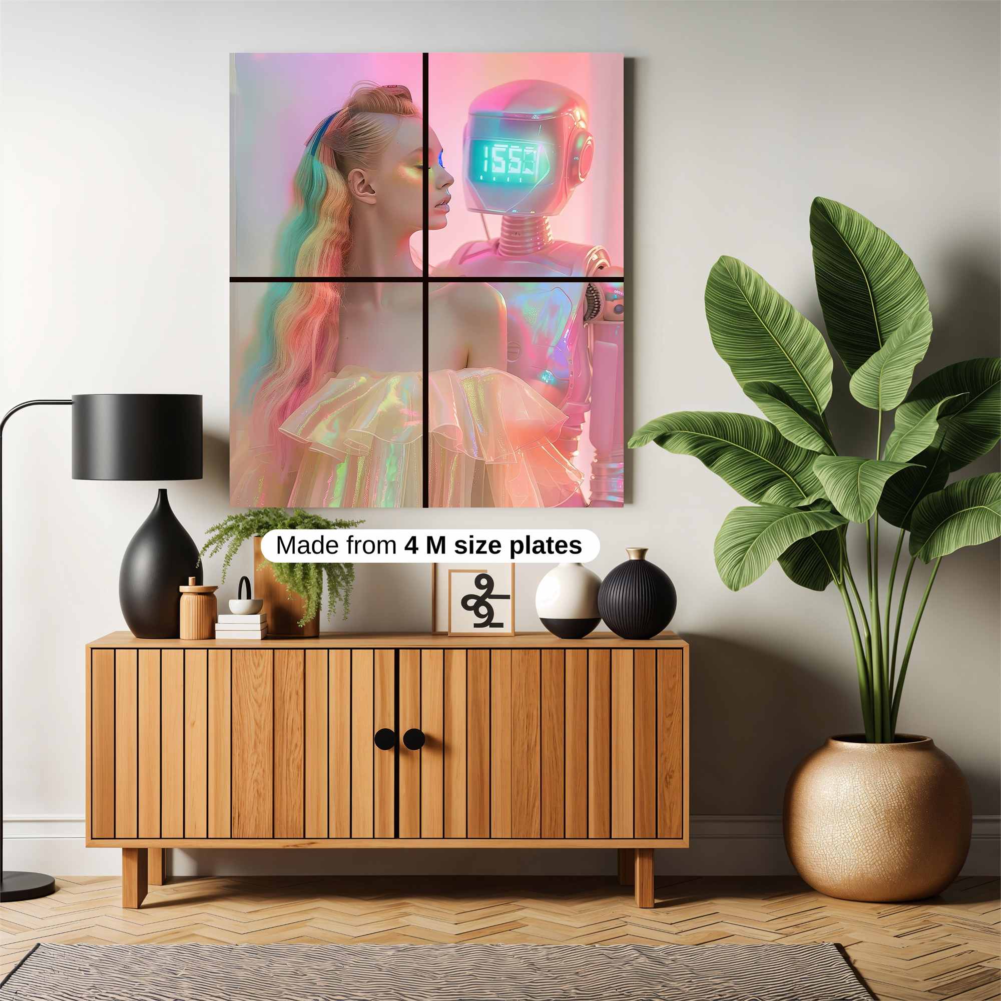 Neon Dreams Safe Wall Magnetic / M