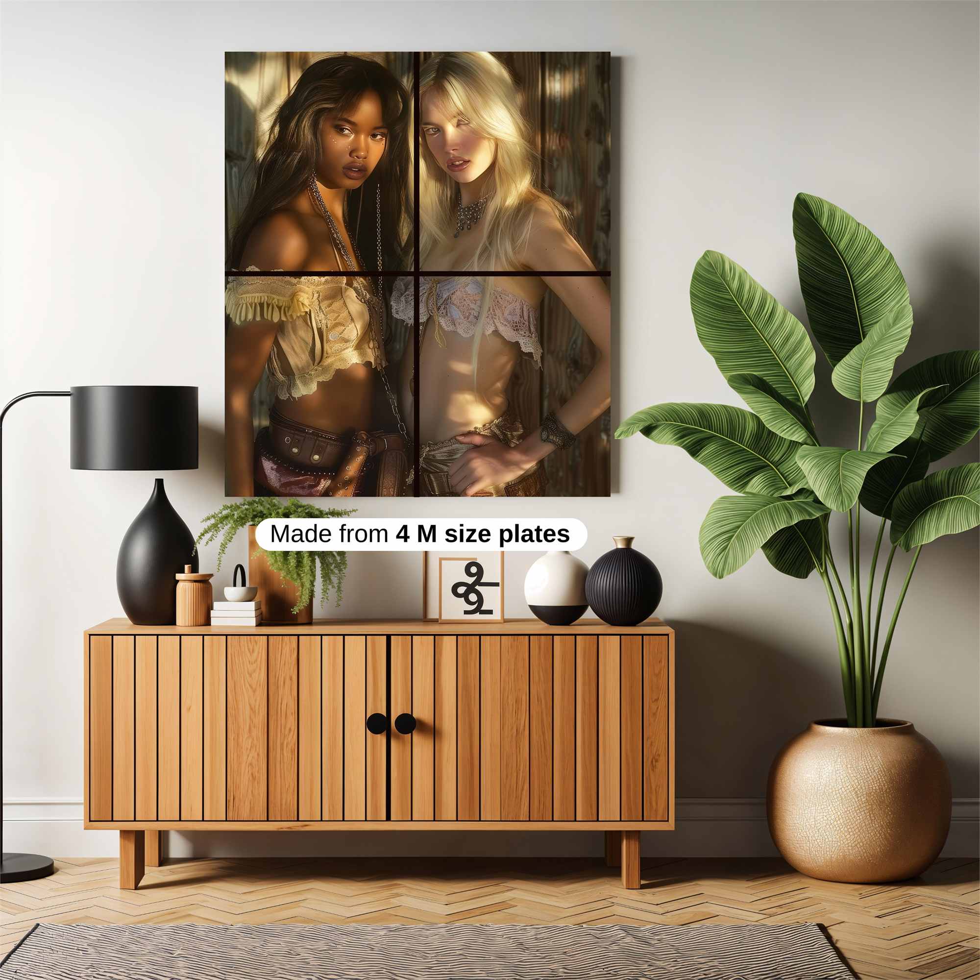 Sunlit Serenity Safe Wall Magnetic / M