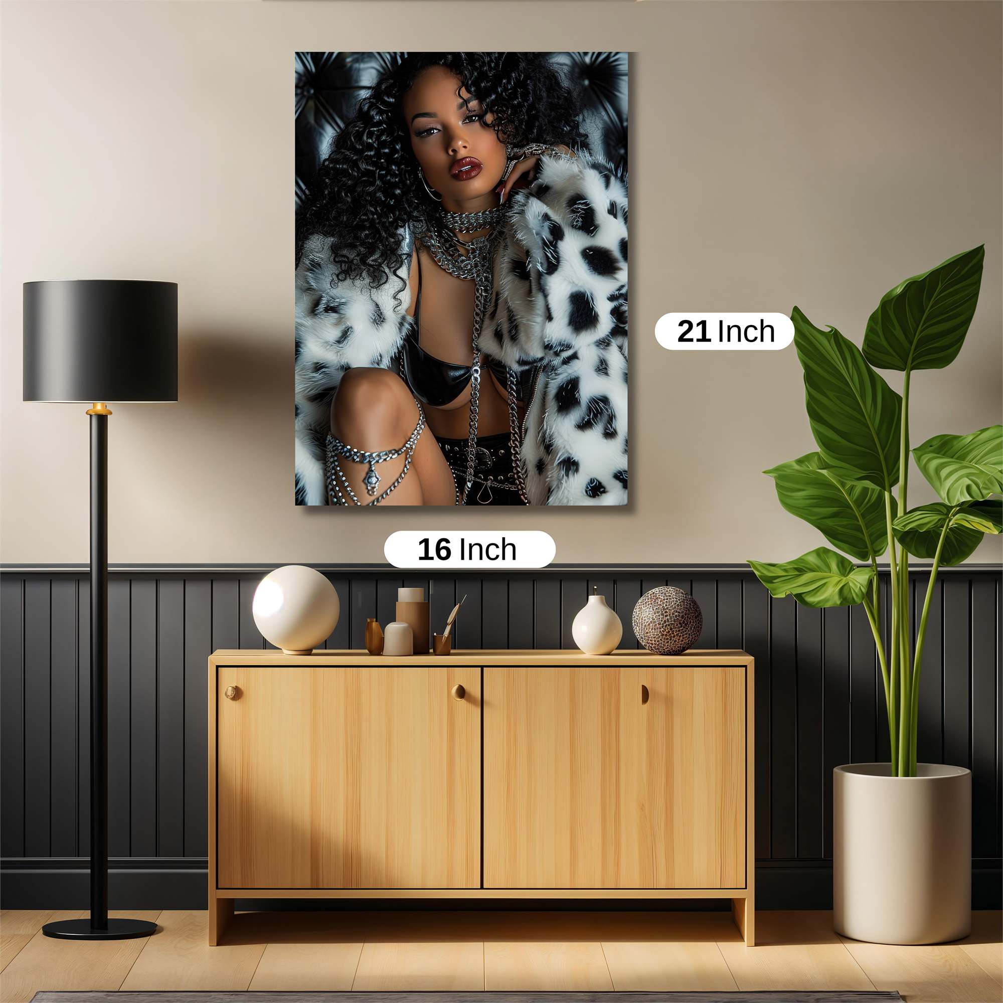 Diva Fierce Safe Wall Magnetic / M