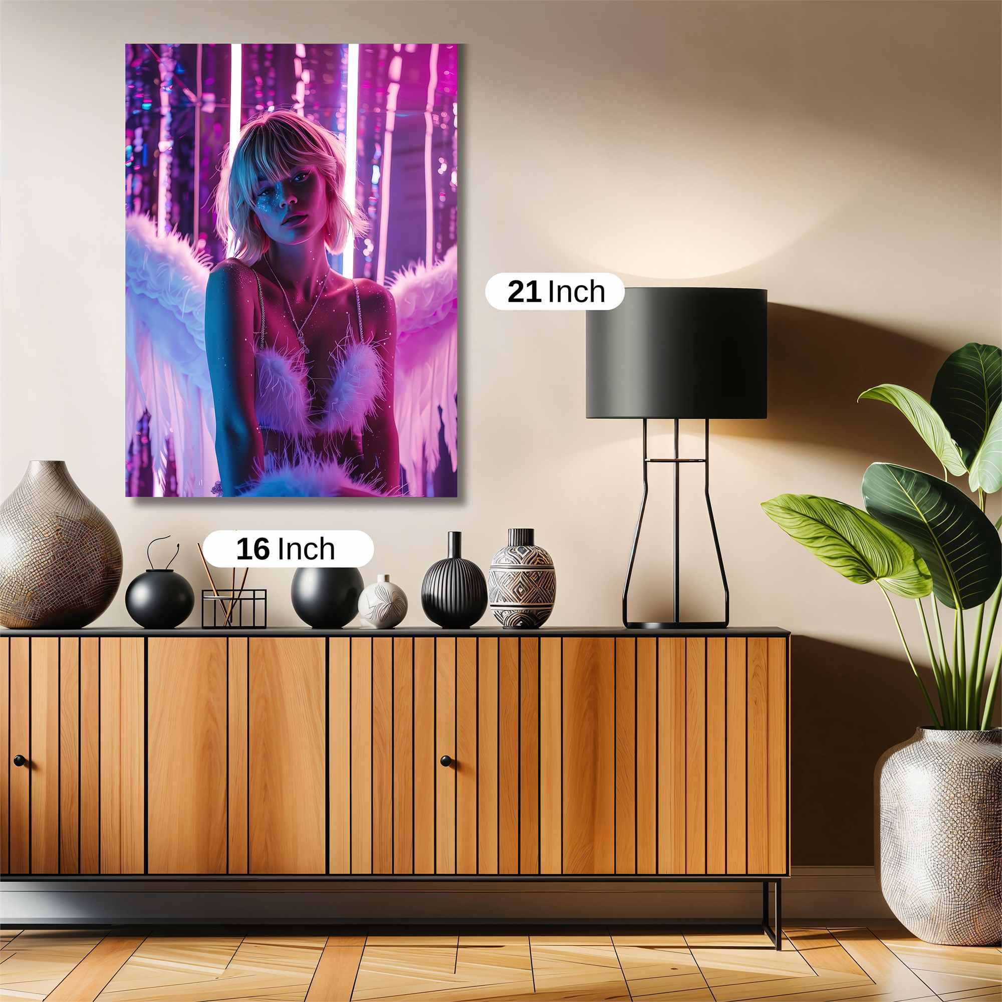 Angelic Glow Safe Wall Magnetic / M