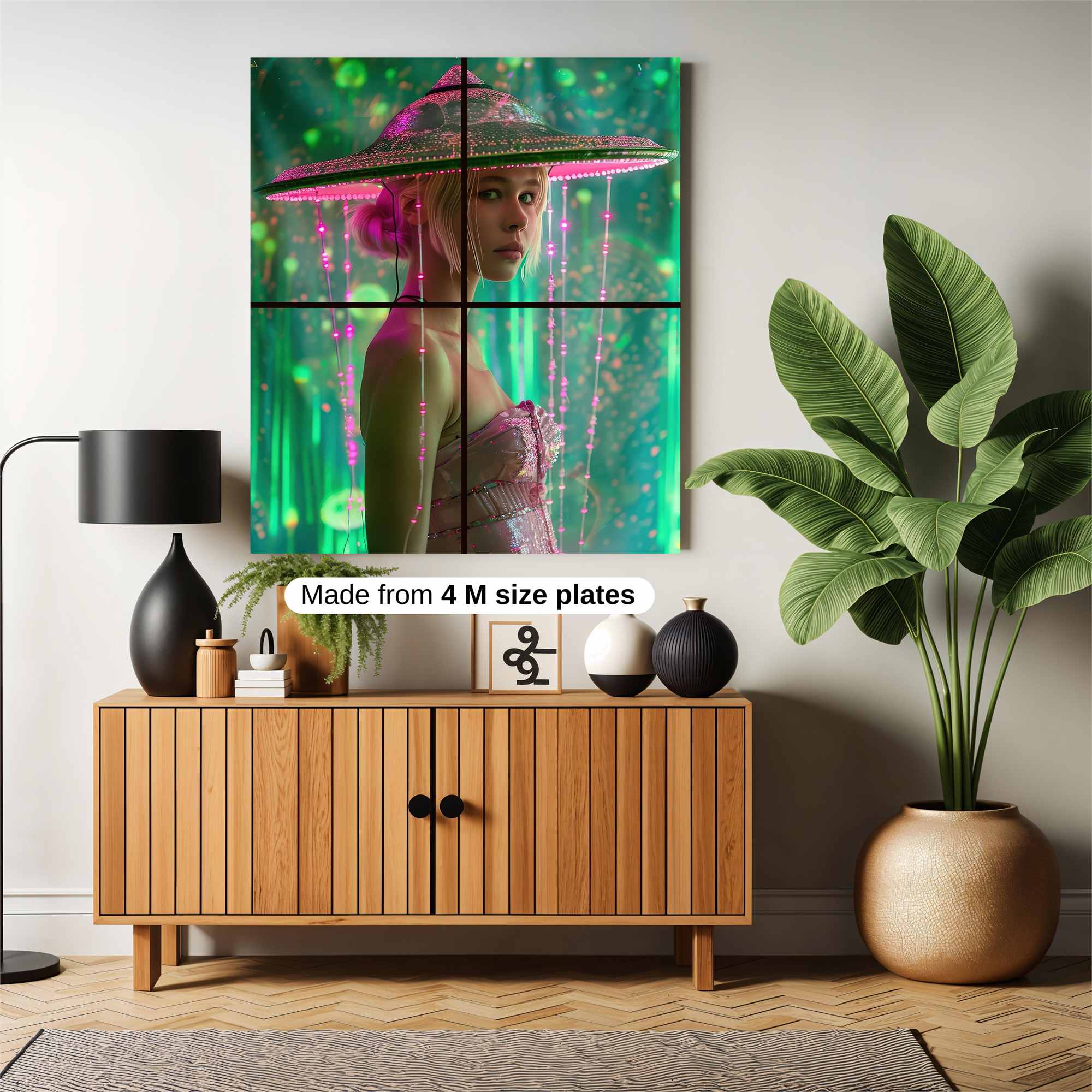 Neon Enigma Safe Wall Magnetic / M