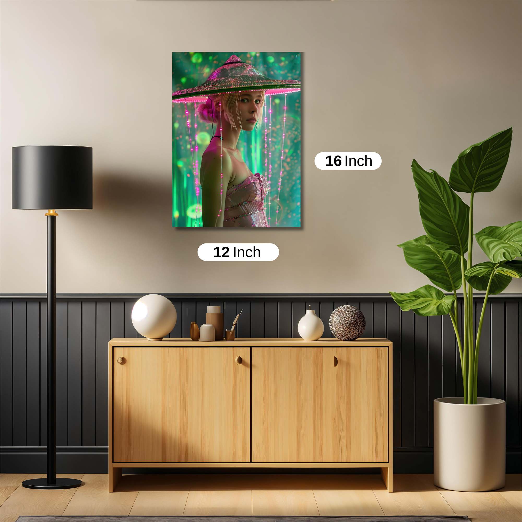 Neon Enigma Safe Wall Magnetic / M
