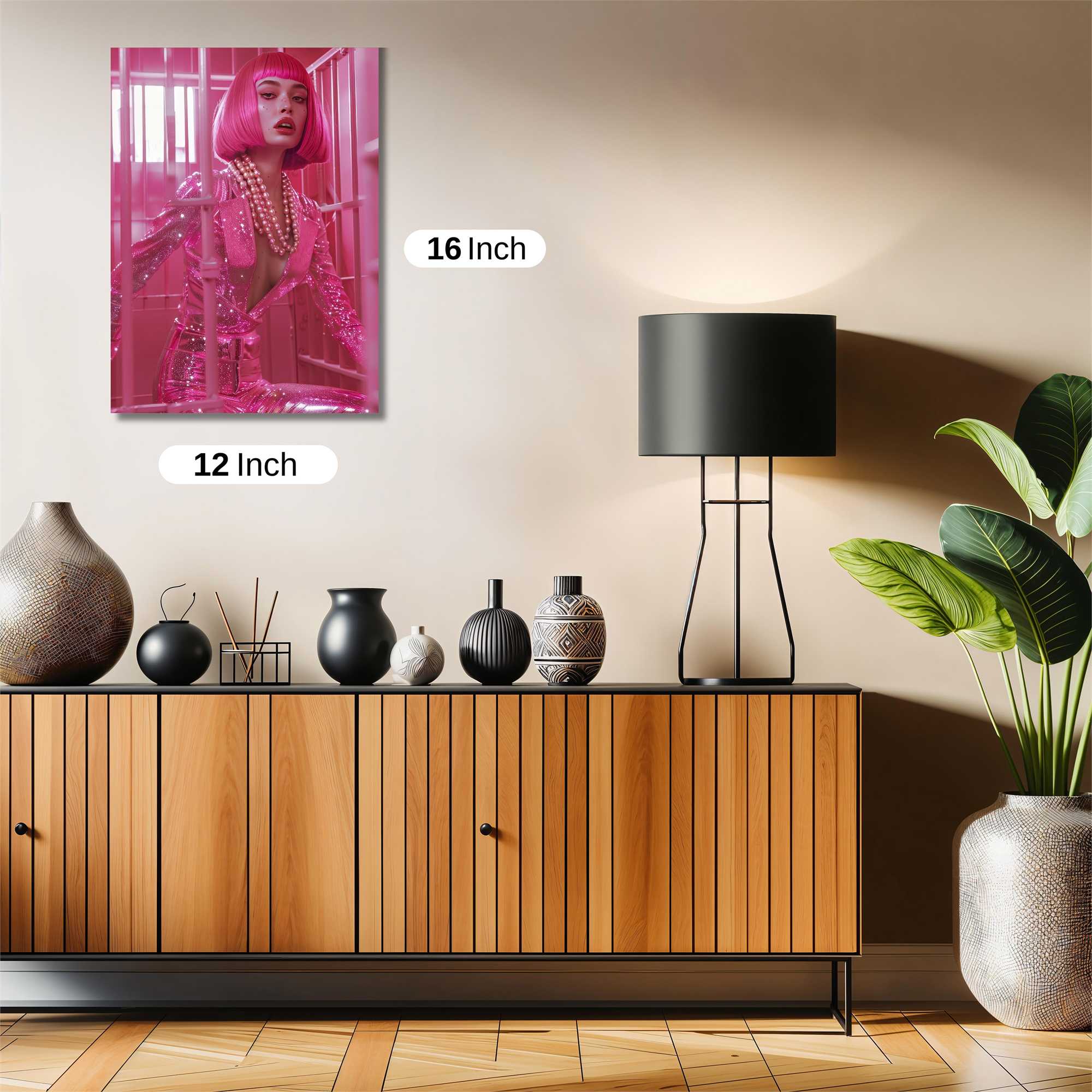 Pink Rebellion Safe Wall Magnetic / M
