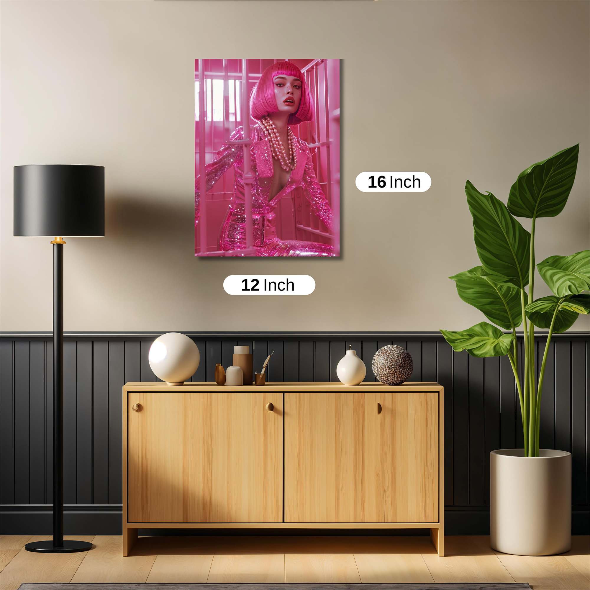 Pink Rebellion Safe Wall Magnetic / M