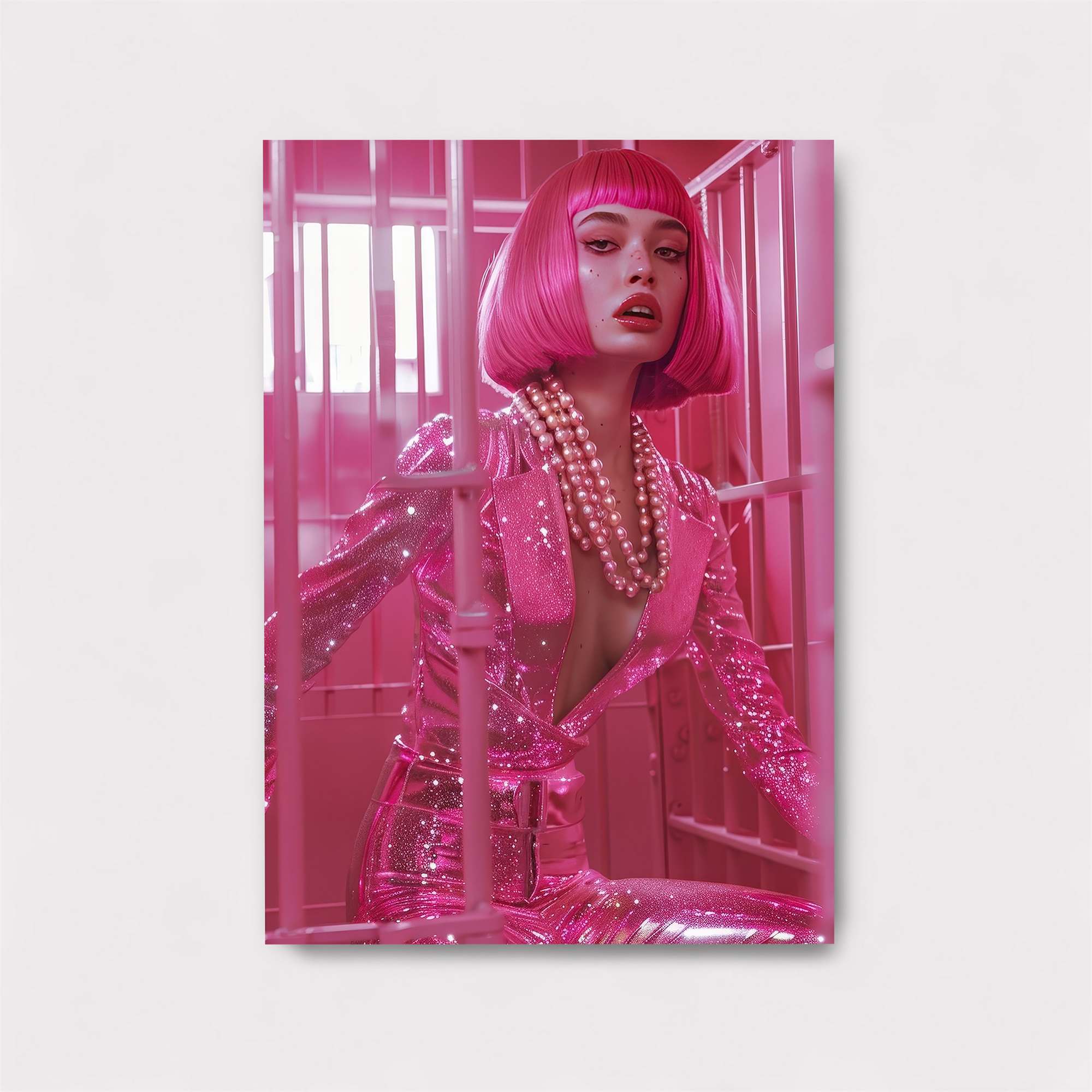 Pink Rebellion Safe Wall Magnetic / M