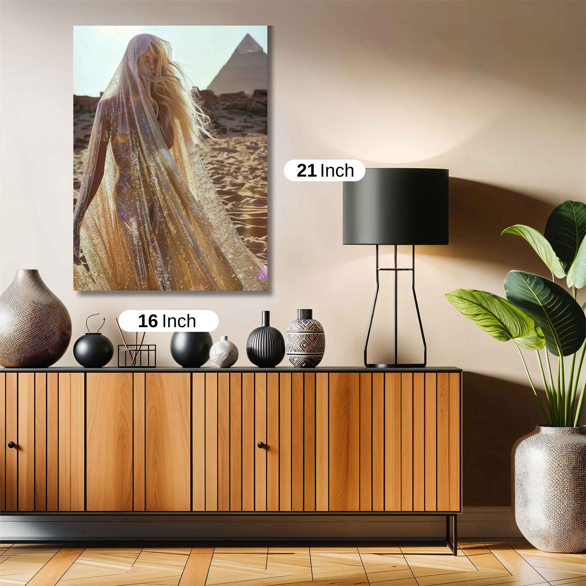 Pyramid Enchantress Safe Wall Magnetic / M