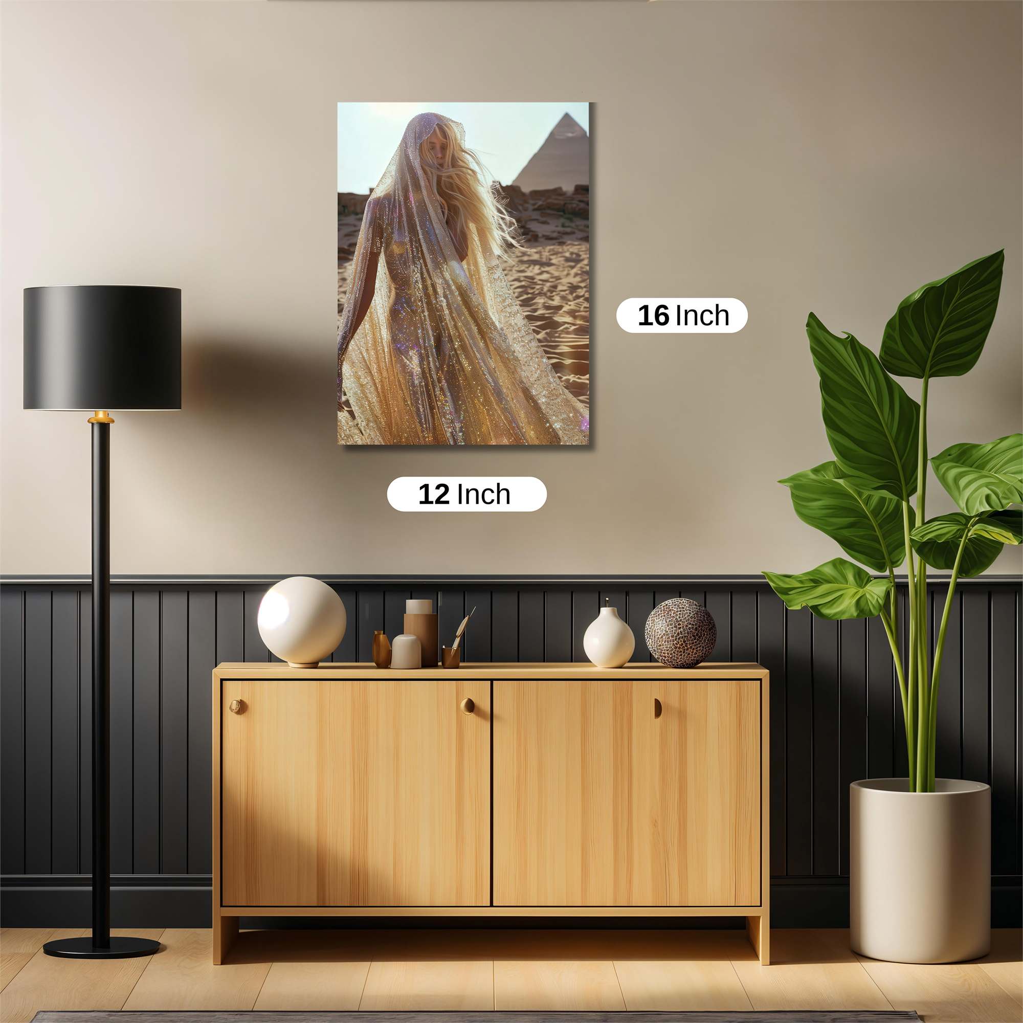 Pyramid Enchantress Safe Wall Magnetic / M