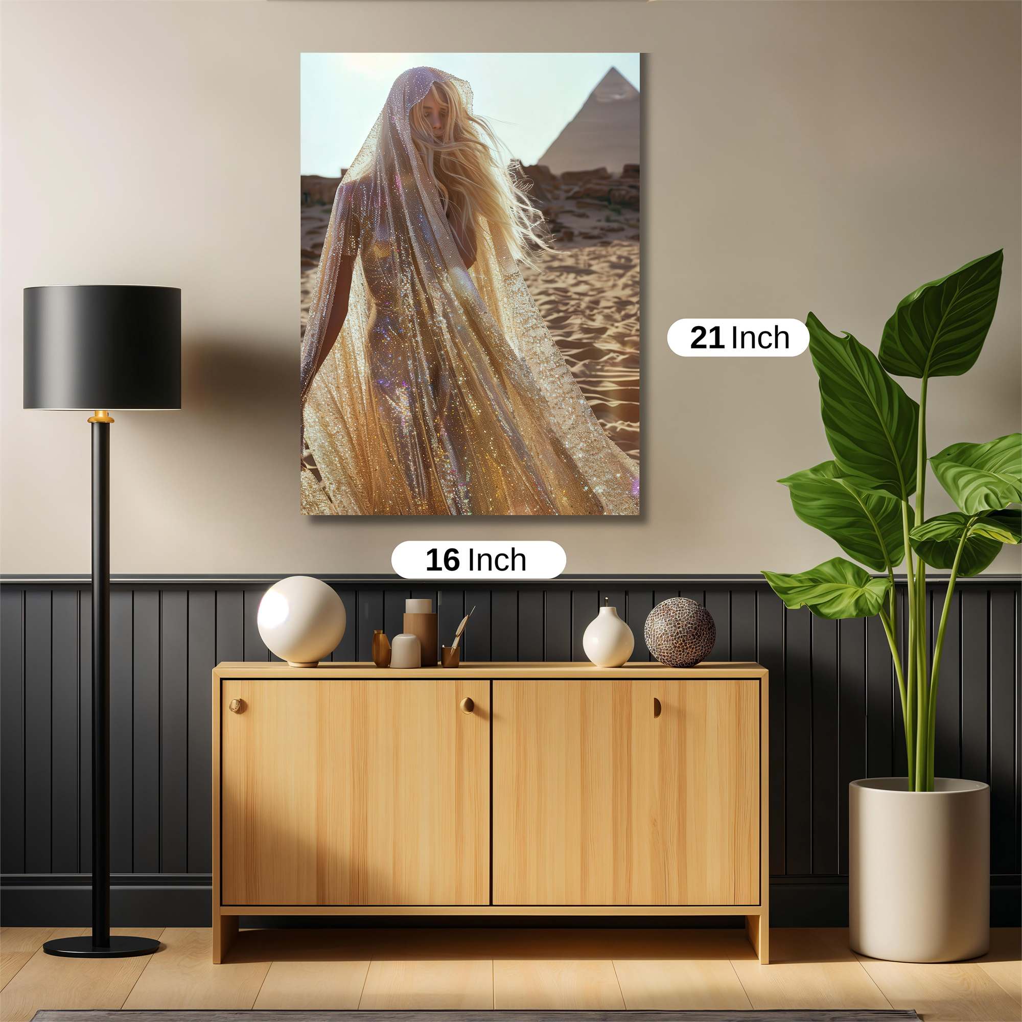Pyramid Enchantress Safe Wall Magnetic / M