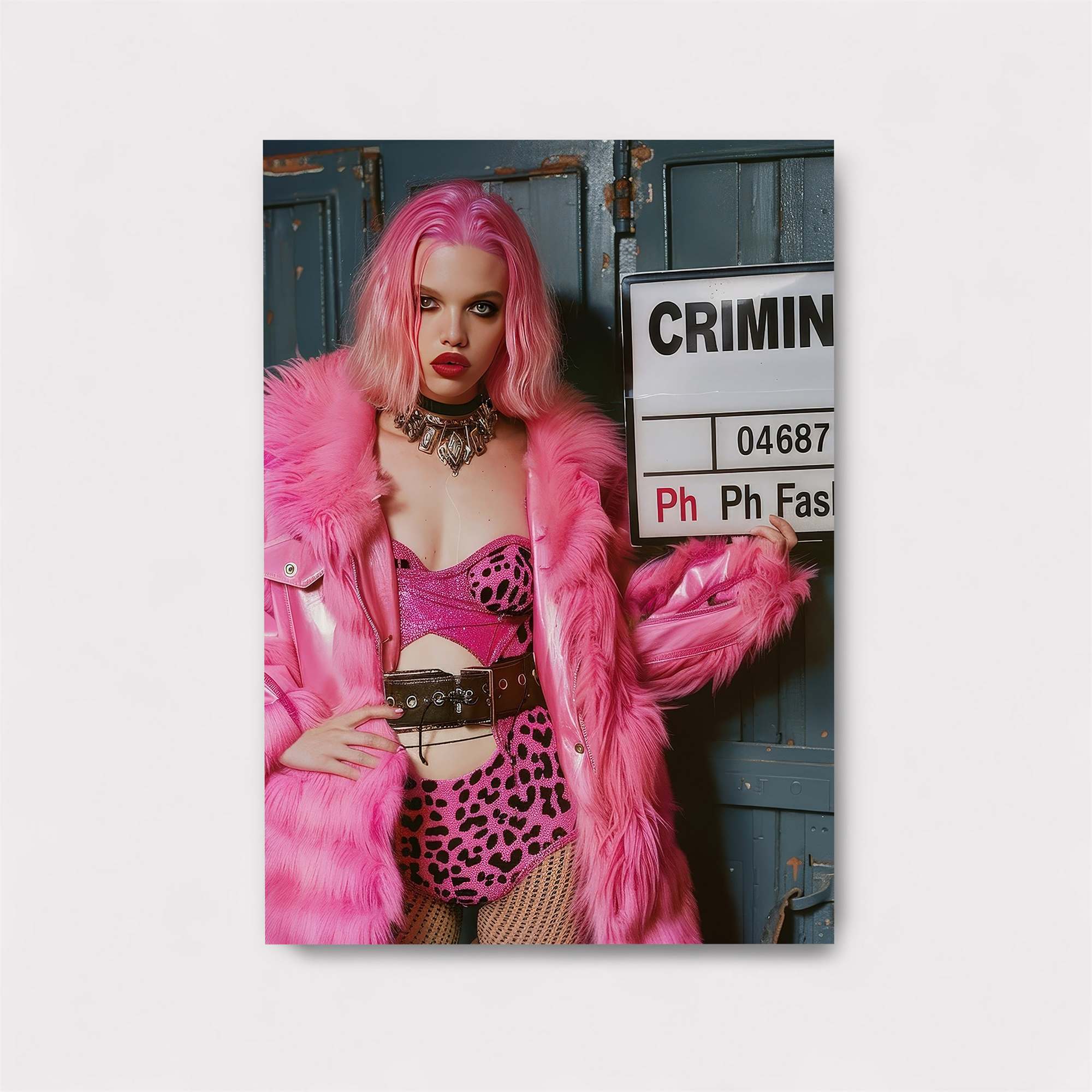 Pink Rebel Safe Wall Magnetic / M