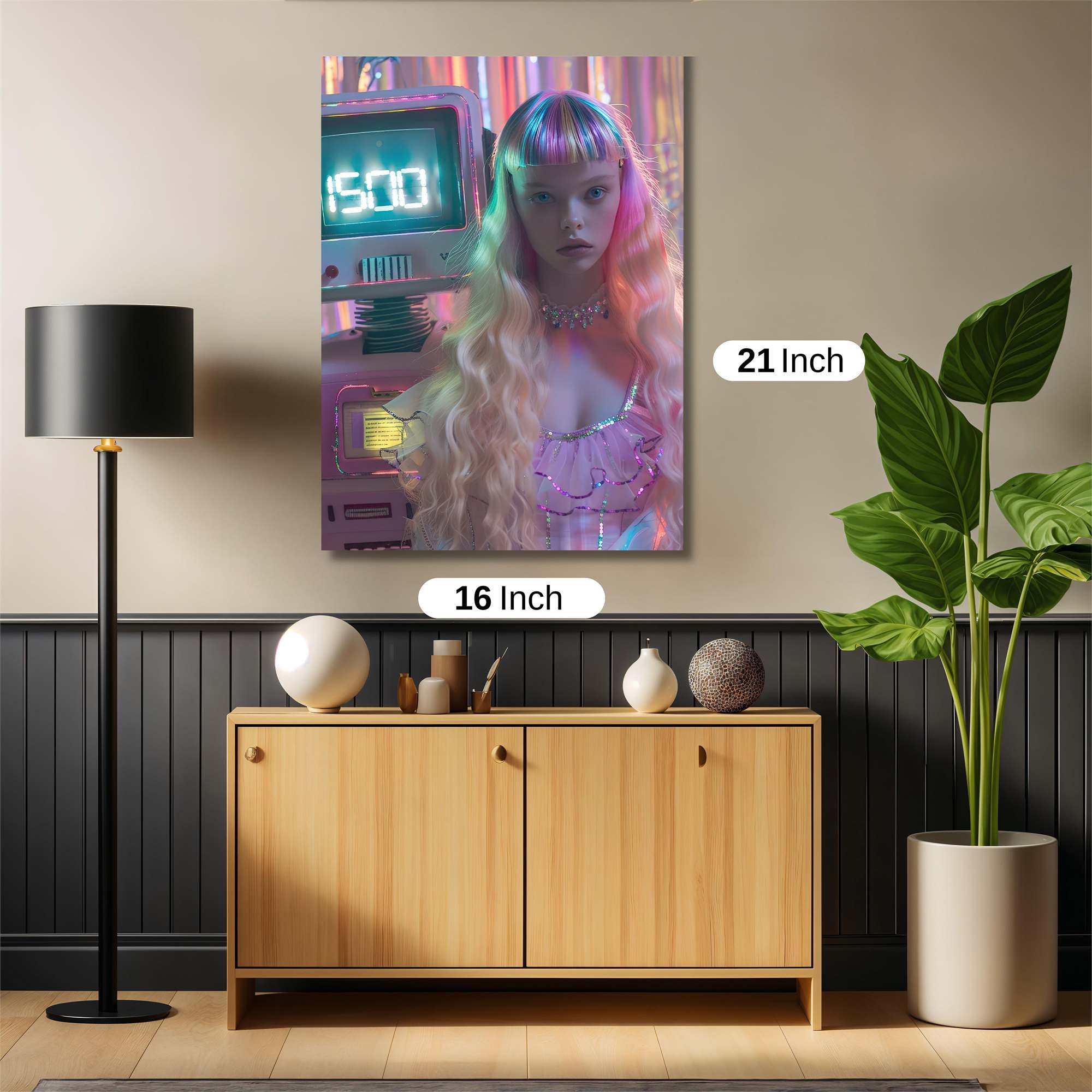Neon Dream Safe Wall Magnetic / M