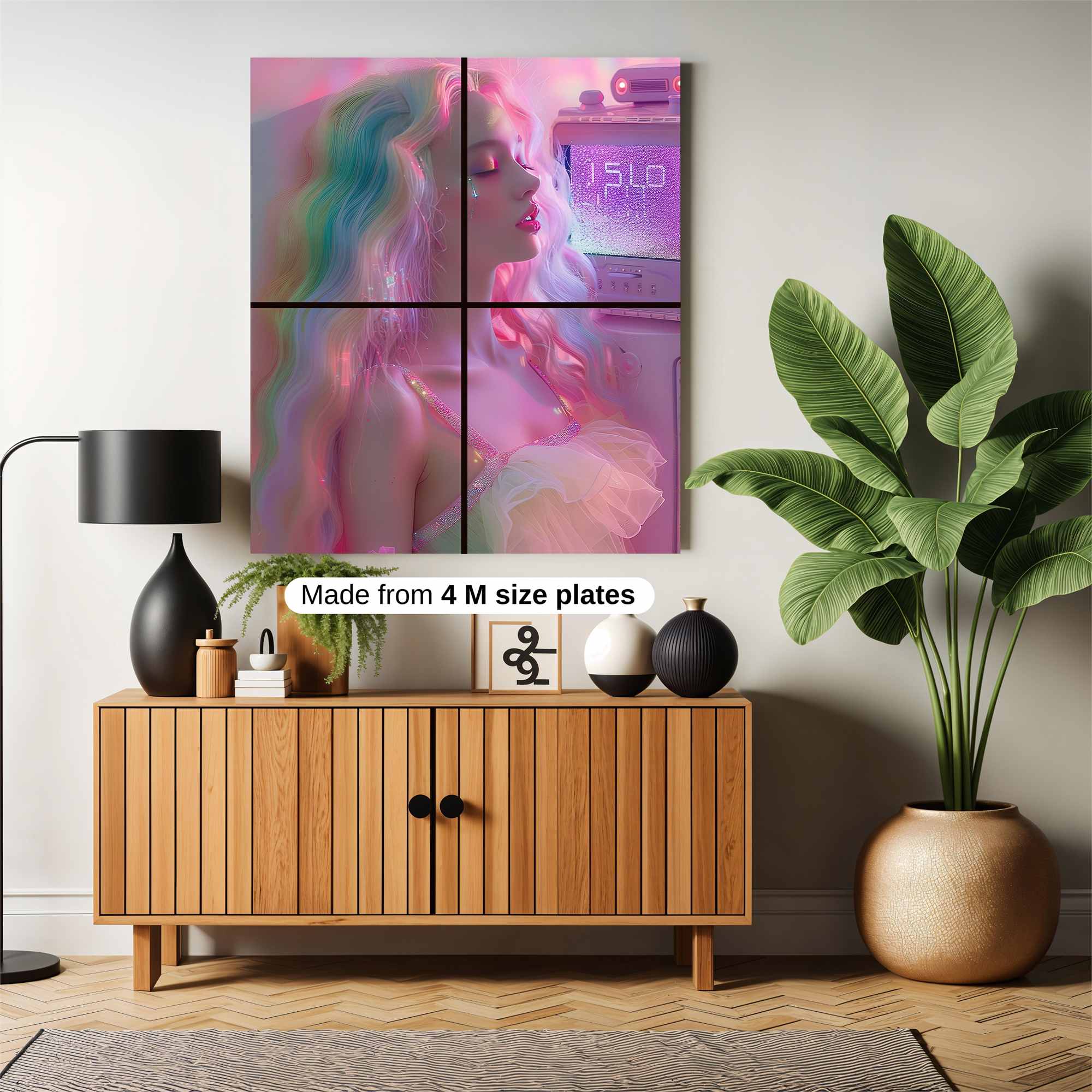 Rainbow Serenity Safe Wall Magnetic / M