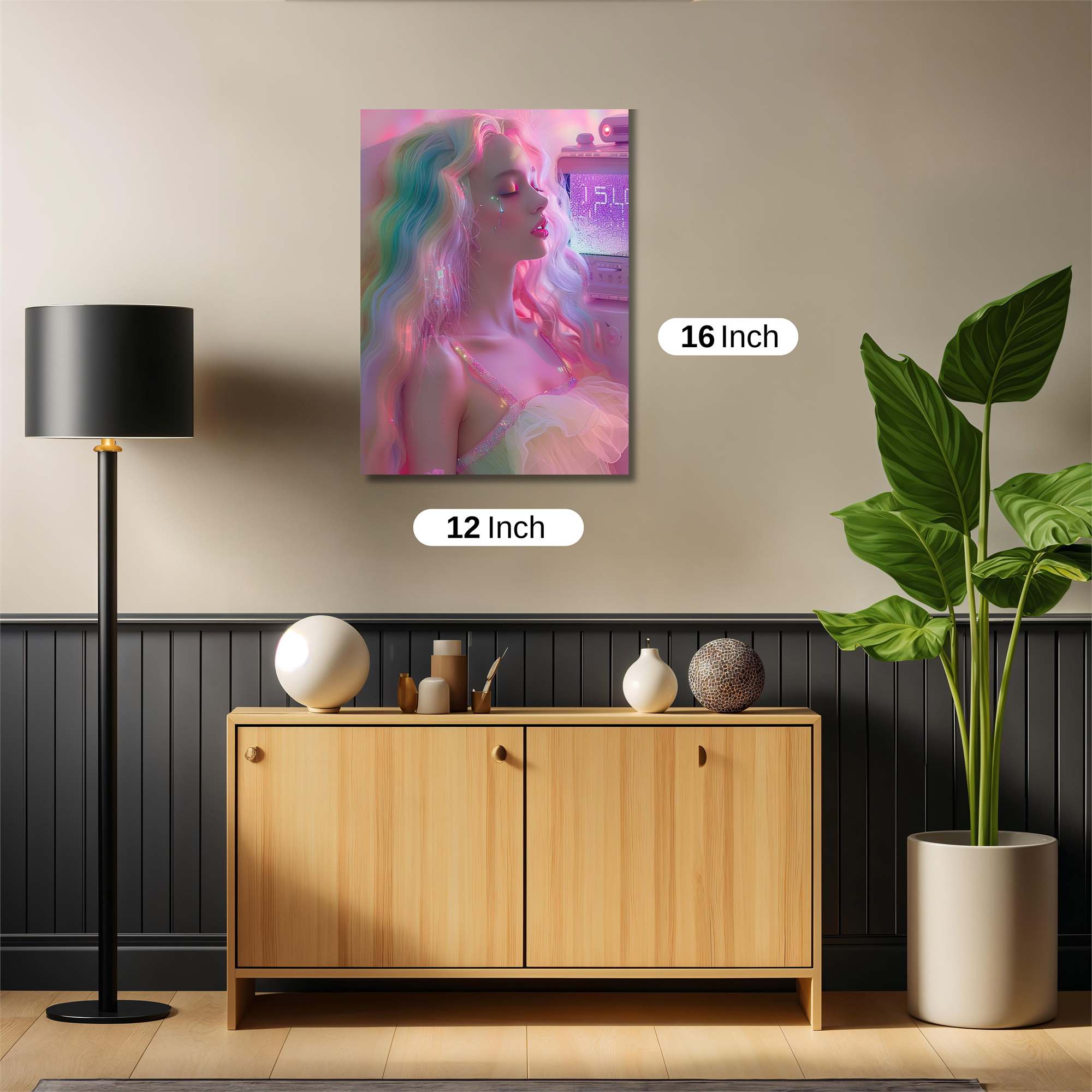Rainbow Serenity Safe Wall Magnetic / M