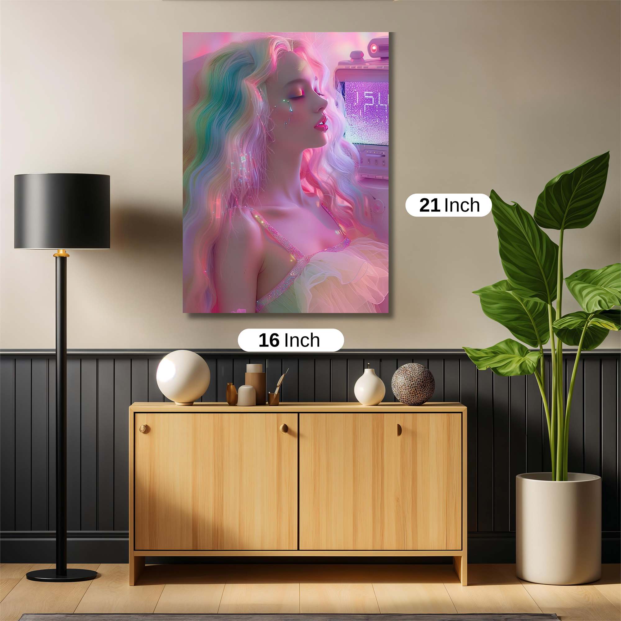 Rainbow Serenity Safe Wall Magnetic / M