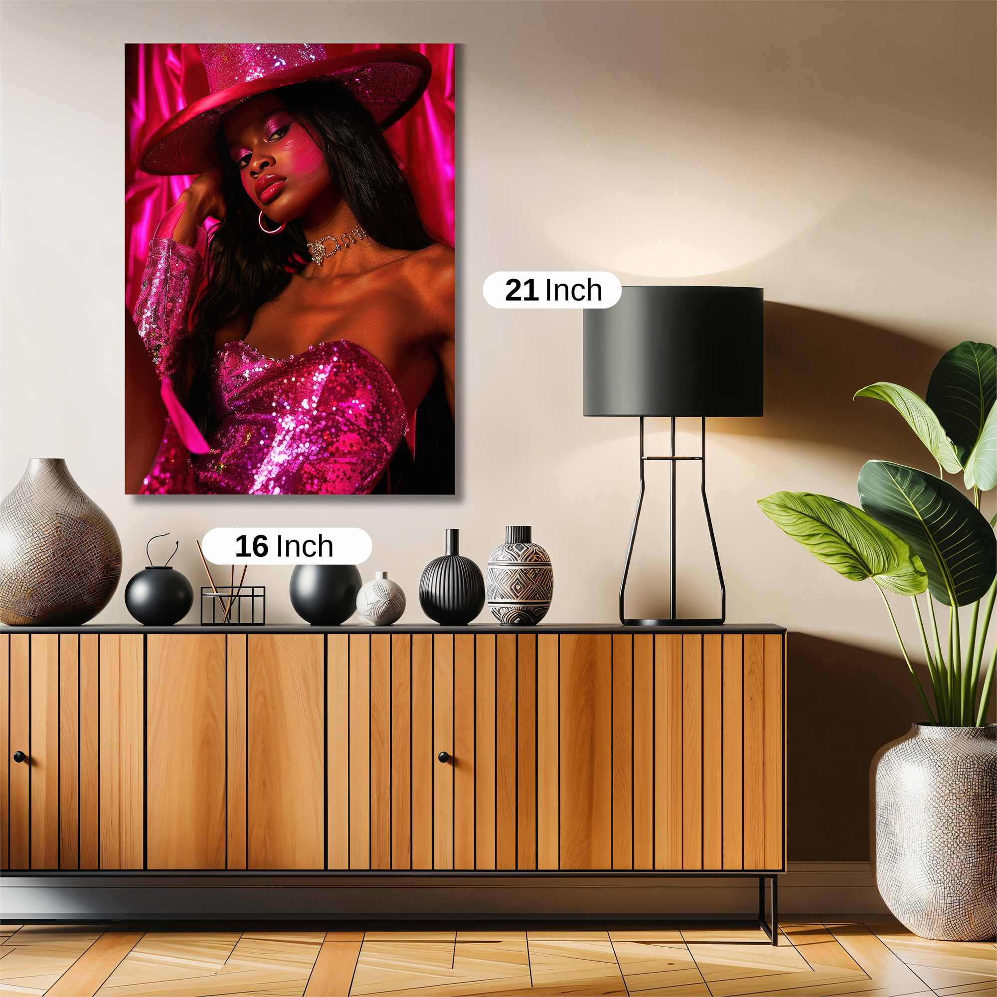 Cardi Sparkles Safe Wall Magnetic / M