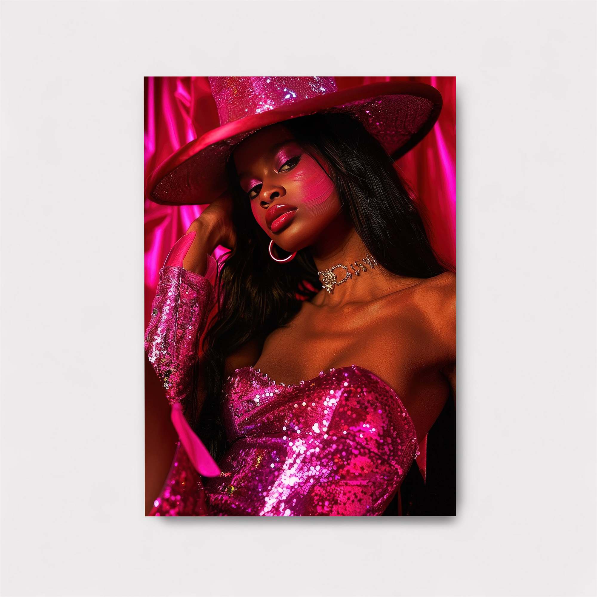 Cardi Sparkles Safe Wall Magnetic / M