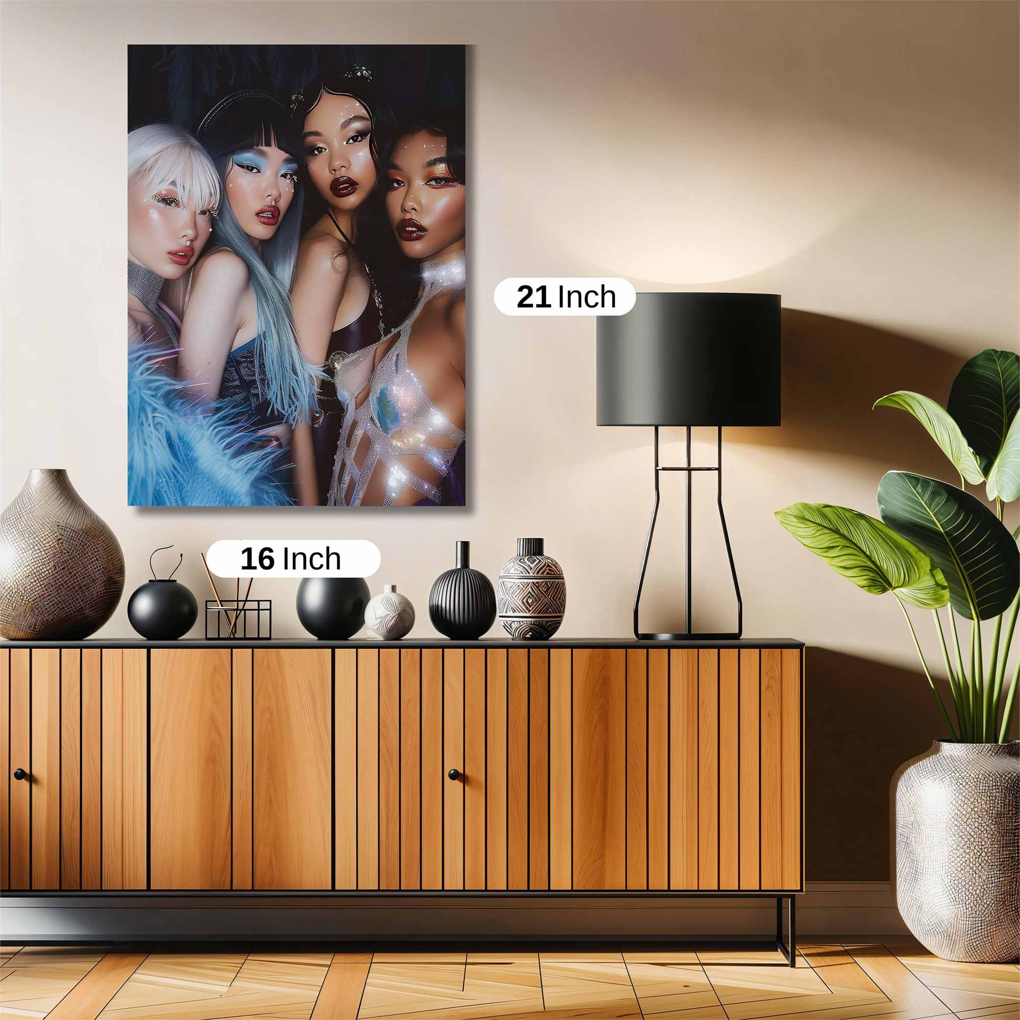 Glamourous Enigma Safe Wall Magnetic / M