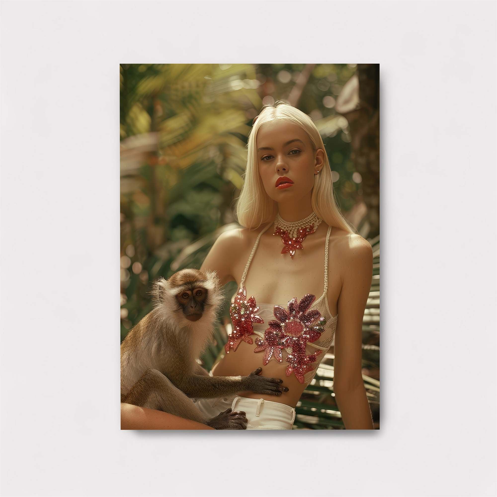 Monkey Whimsy Safe Wall Magnetic / M