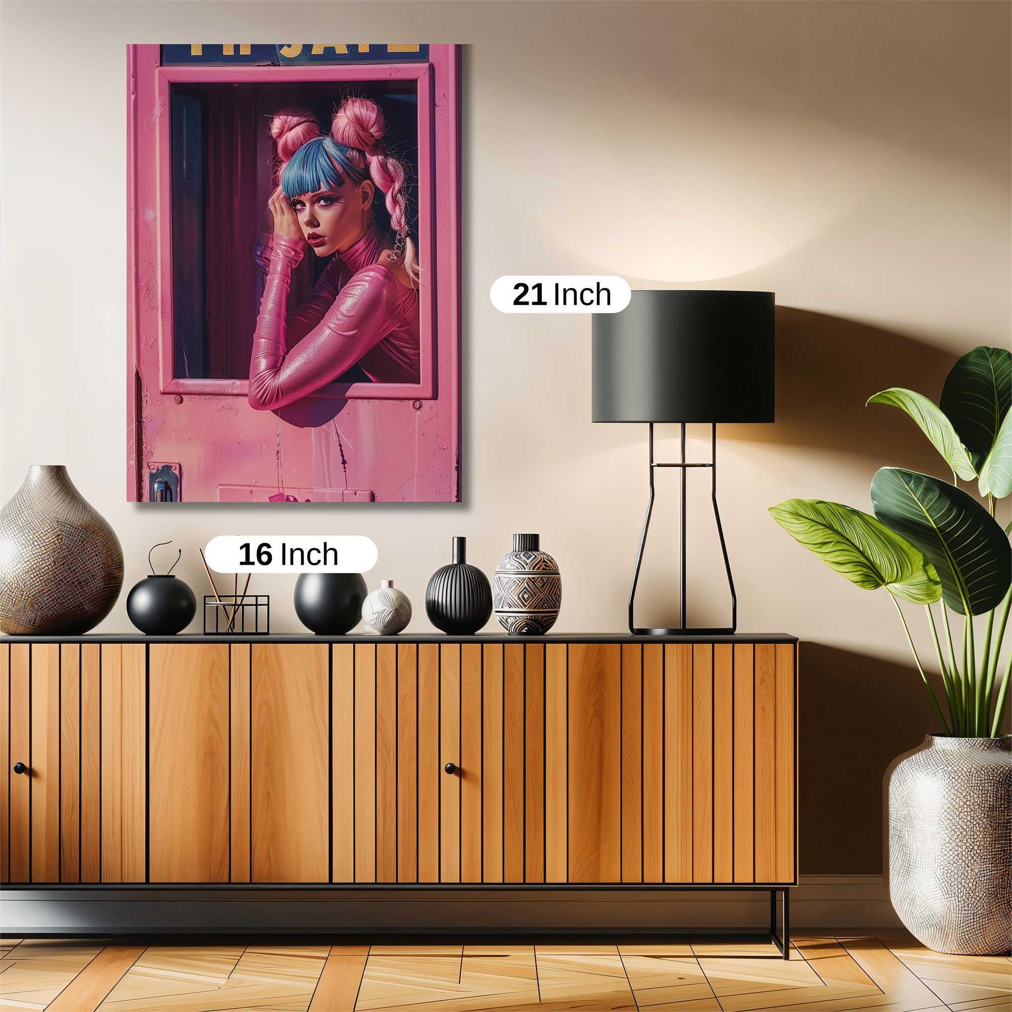Neon Whimsy Safe Wall Magnetic / M