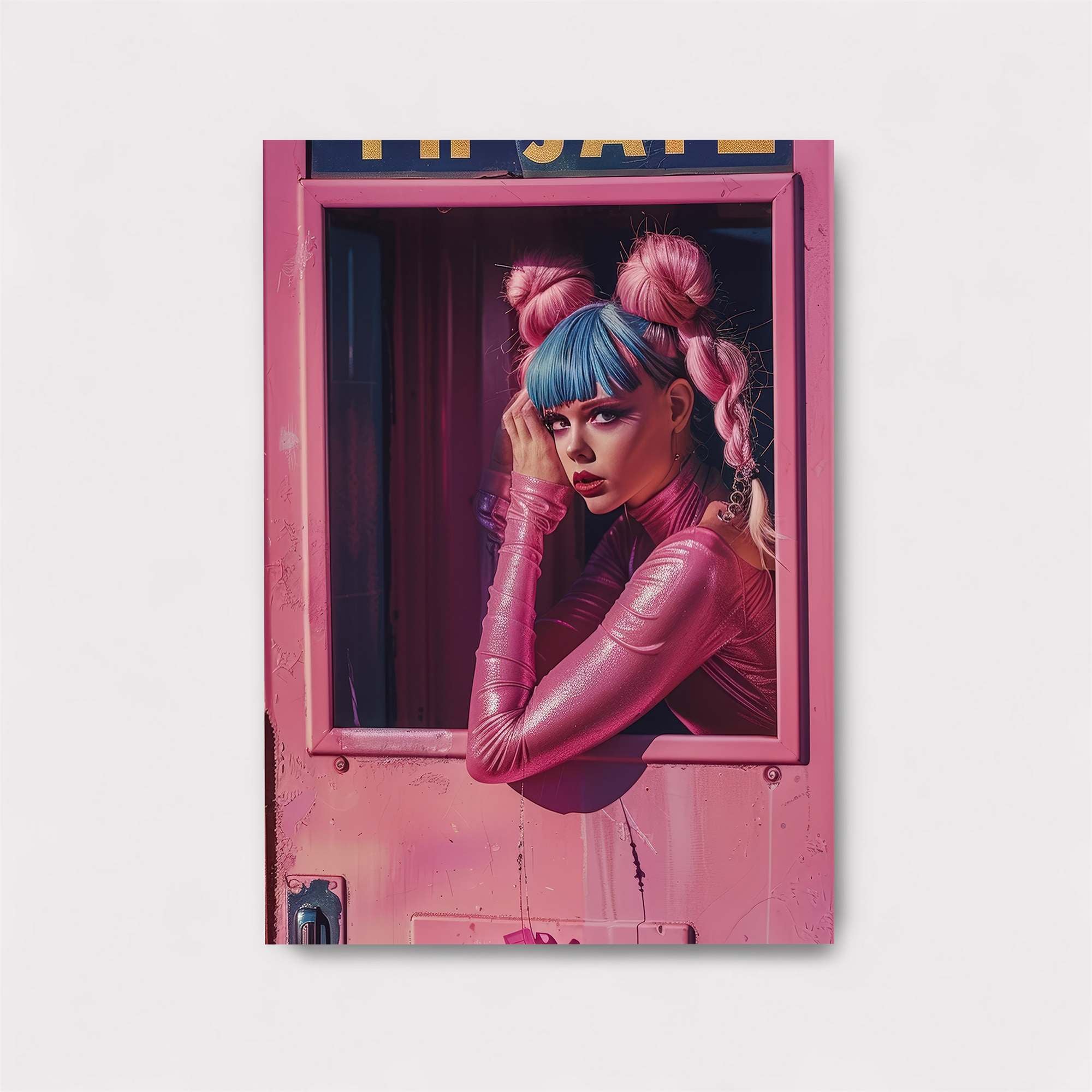Neon Whimsy Safe Wall Magnetic / M