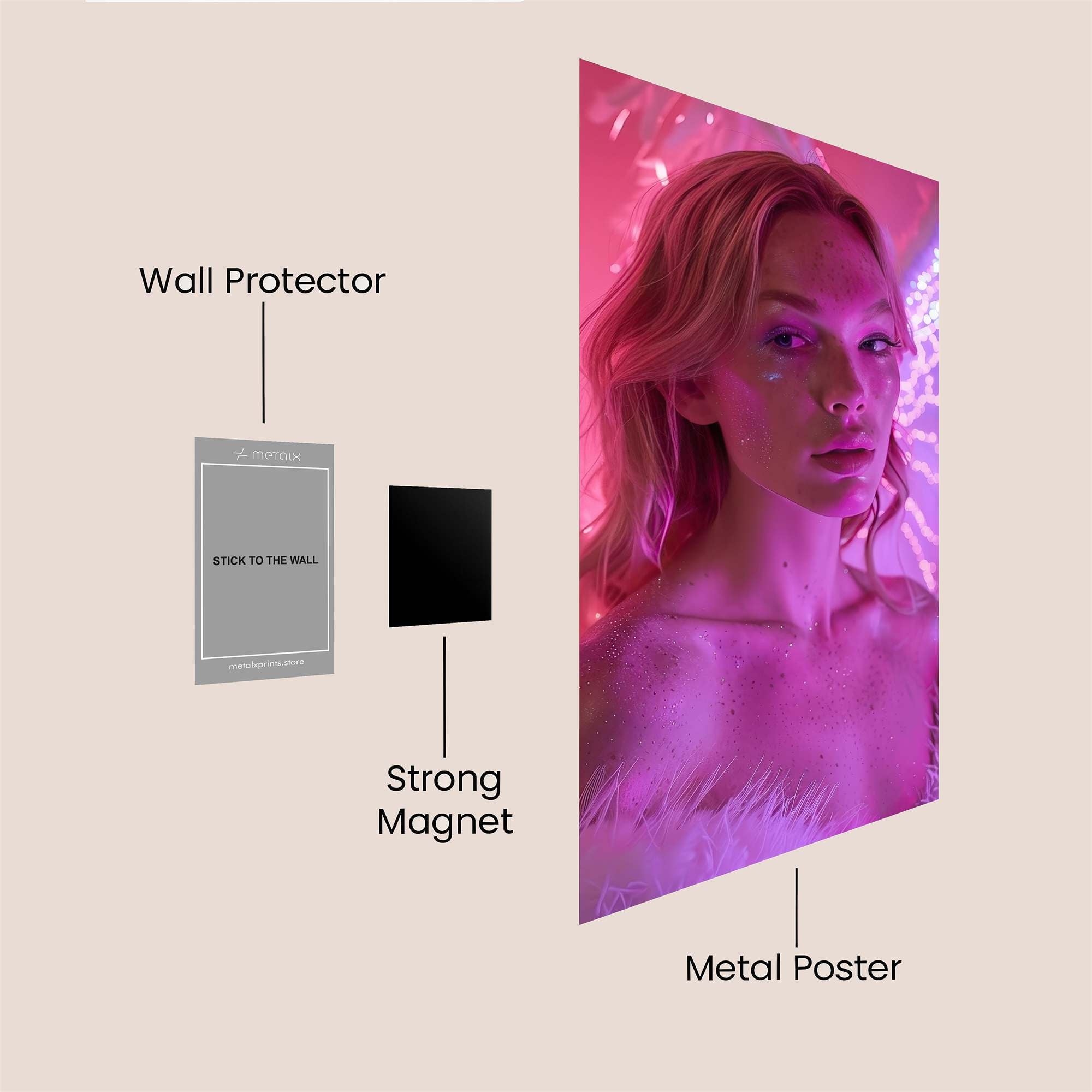 Angel Dream Safe Wall Magnetic / M