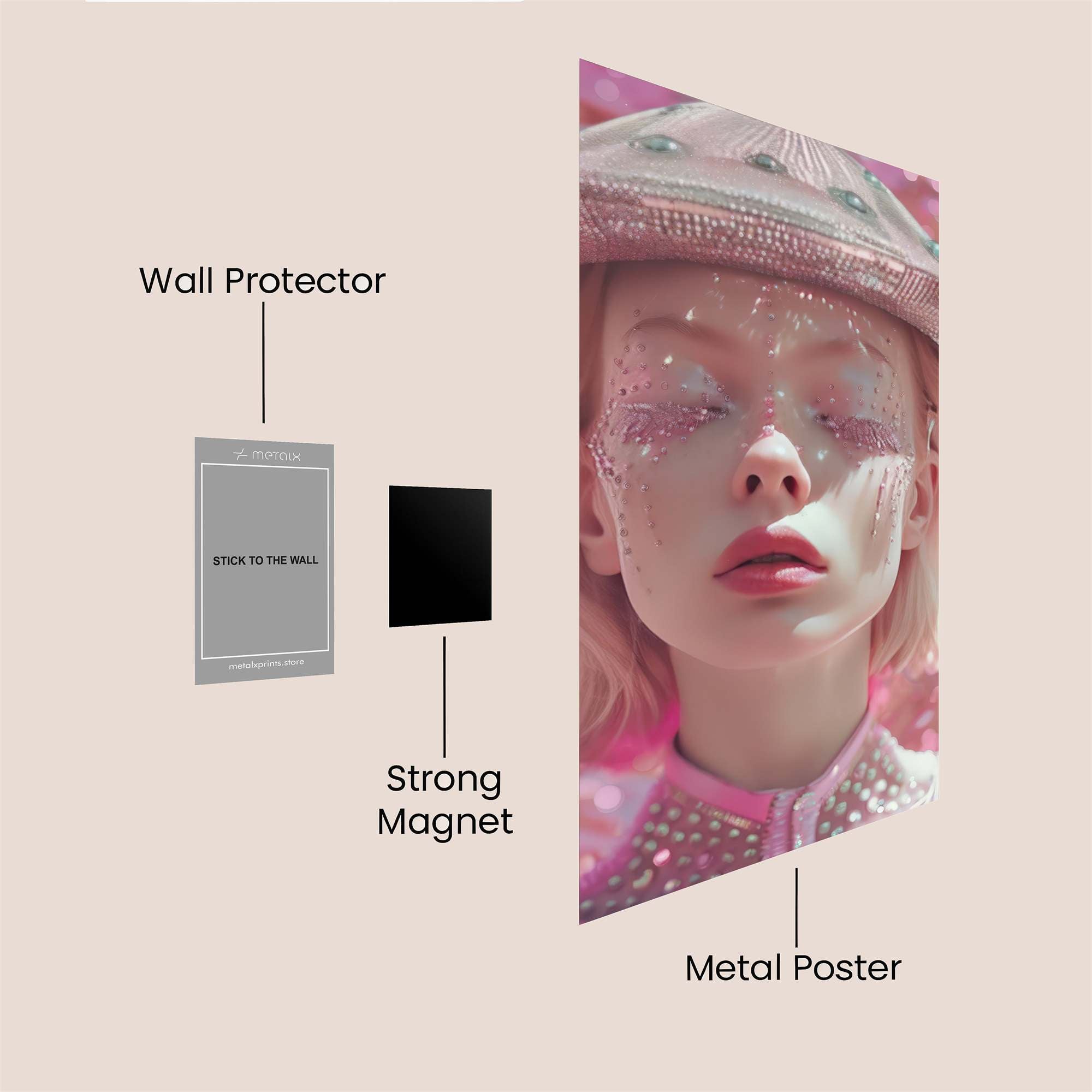 Fairy Dream Safe Wall Magnetic / M