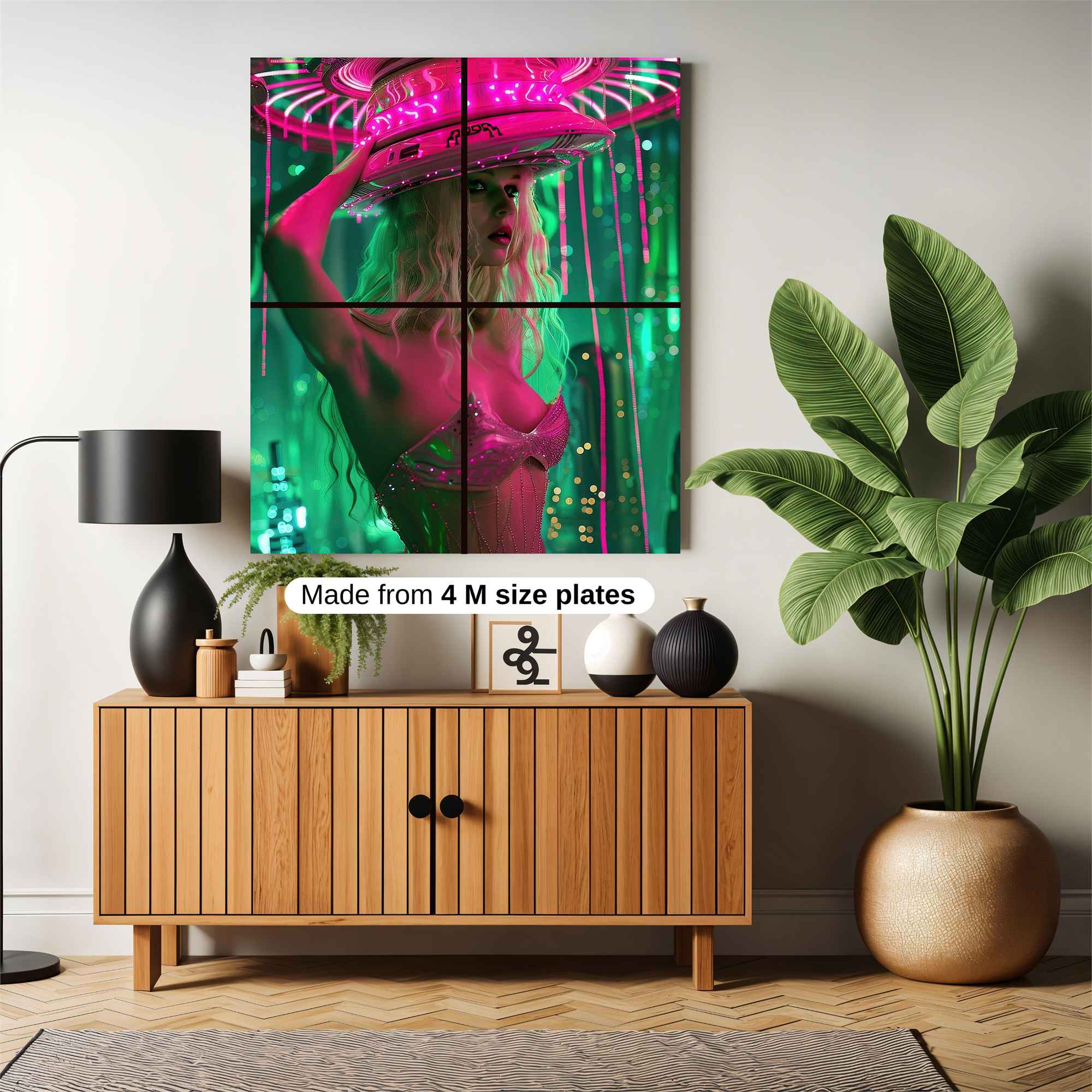 Neon Enigma Safe Wall Magnetic / M