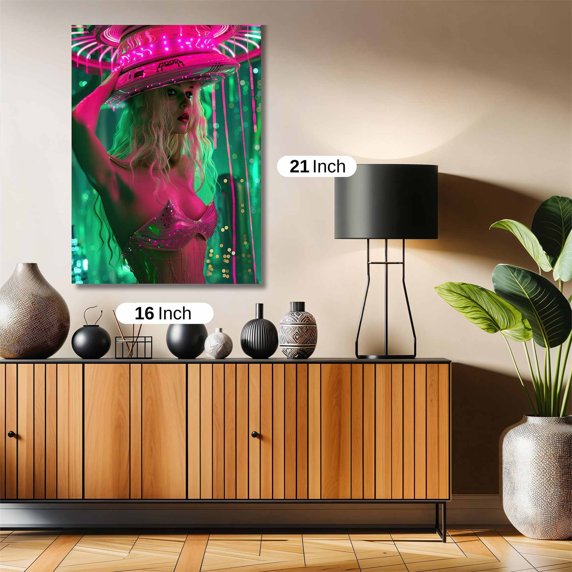 Neon Enigma Safe Wall Magnetic / M