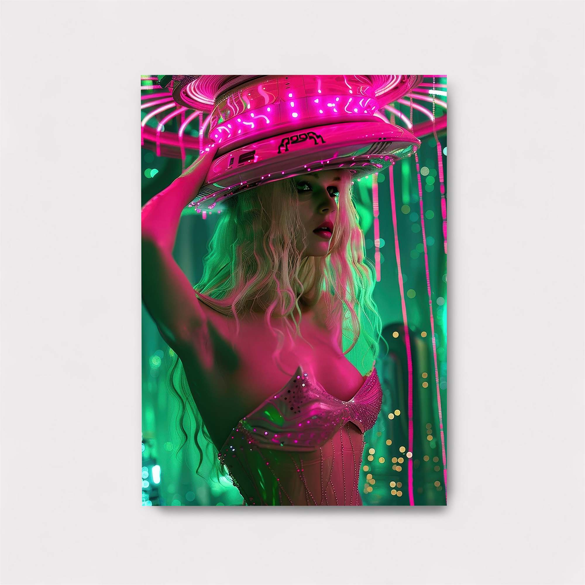 Neon Enigma Safe Wall Magnetic / M