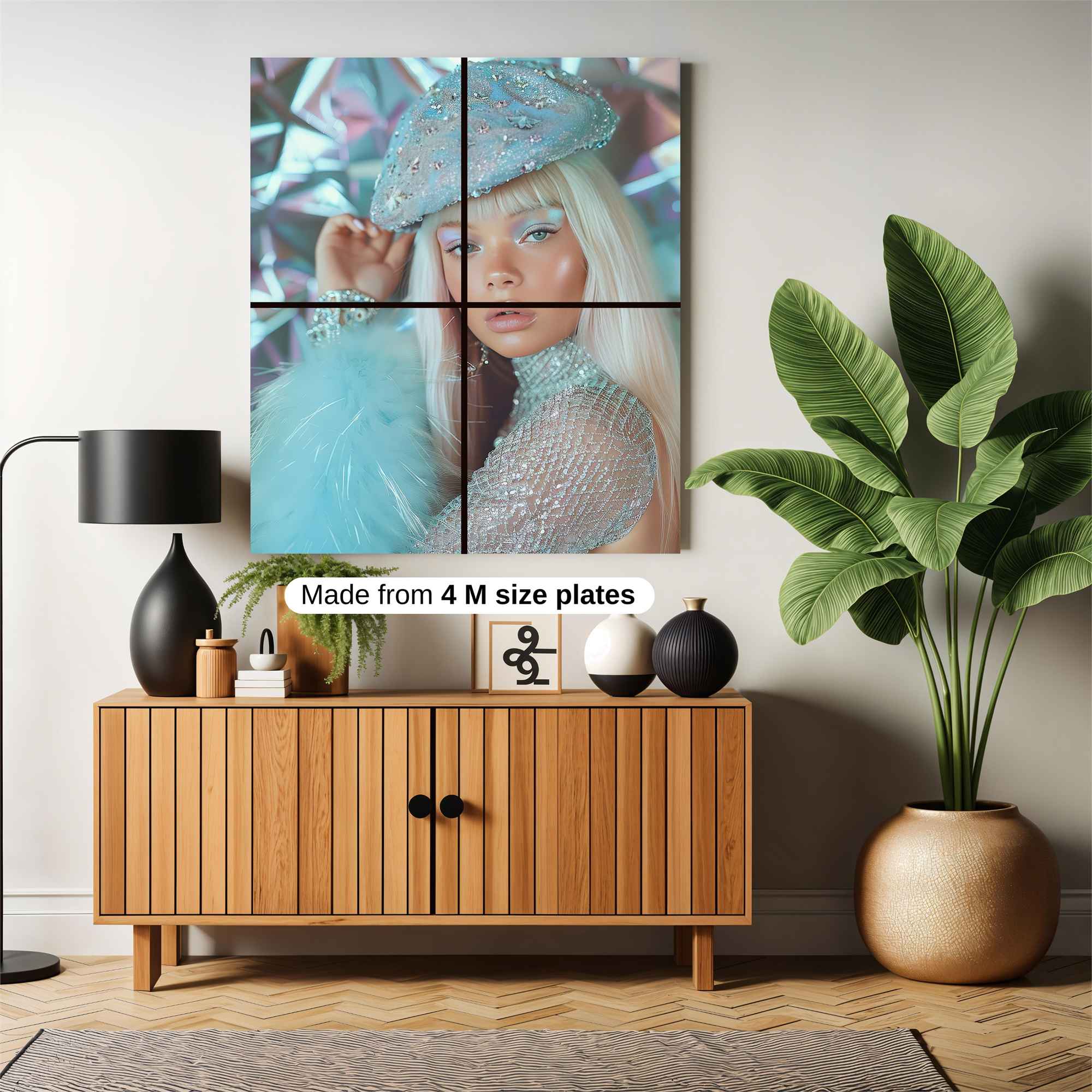 Glittering Enigma Safe Wall Magnetic / M