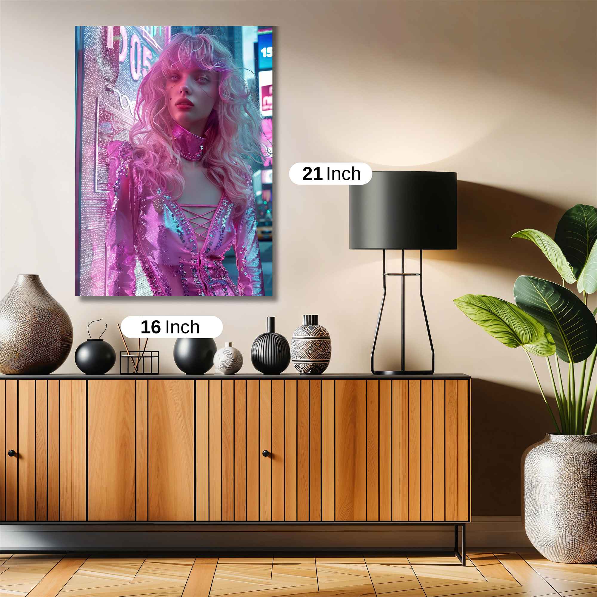 Neon Enigma Safe Wall Magnetic / M