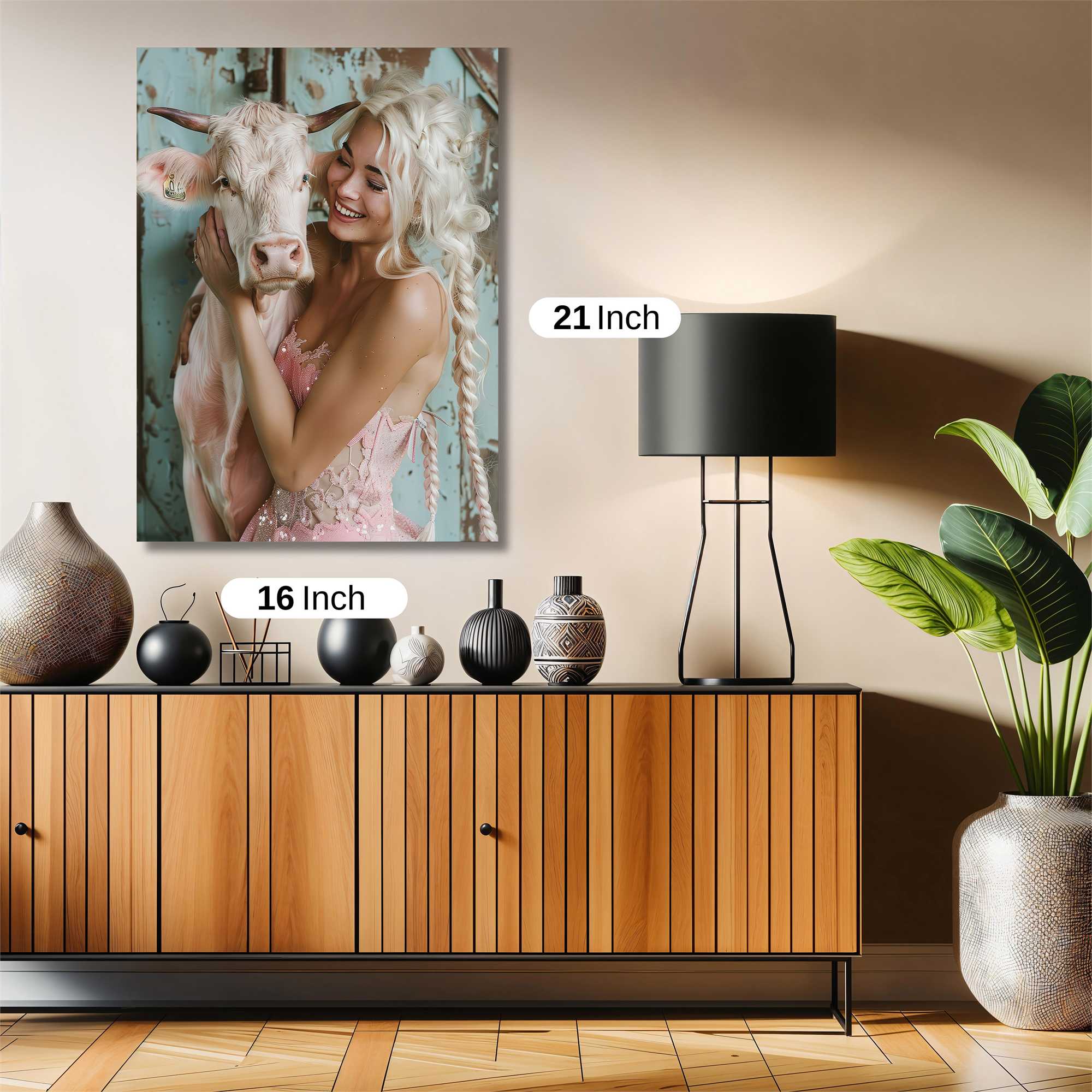 Bovine Bliss Safe Wall Magnetic / M