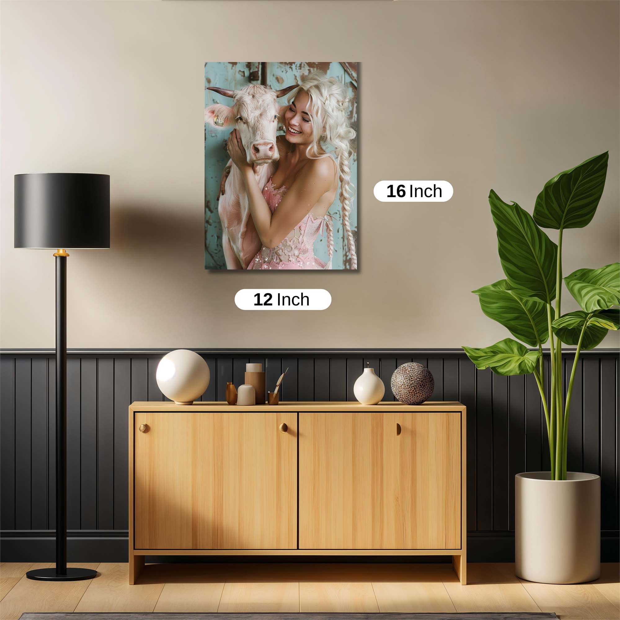 Bovine Bliss Safe Wall Magnetic / M